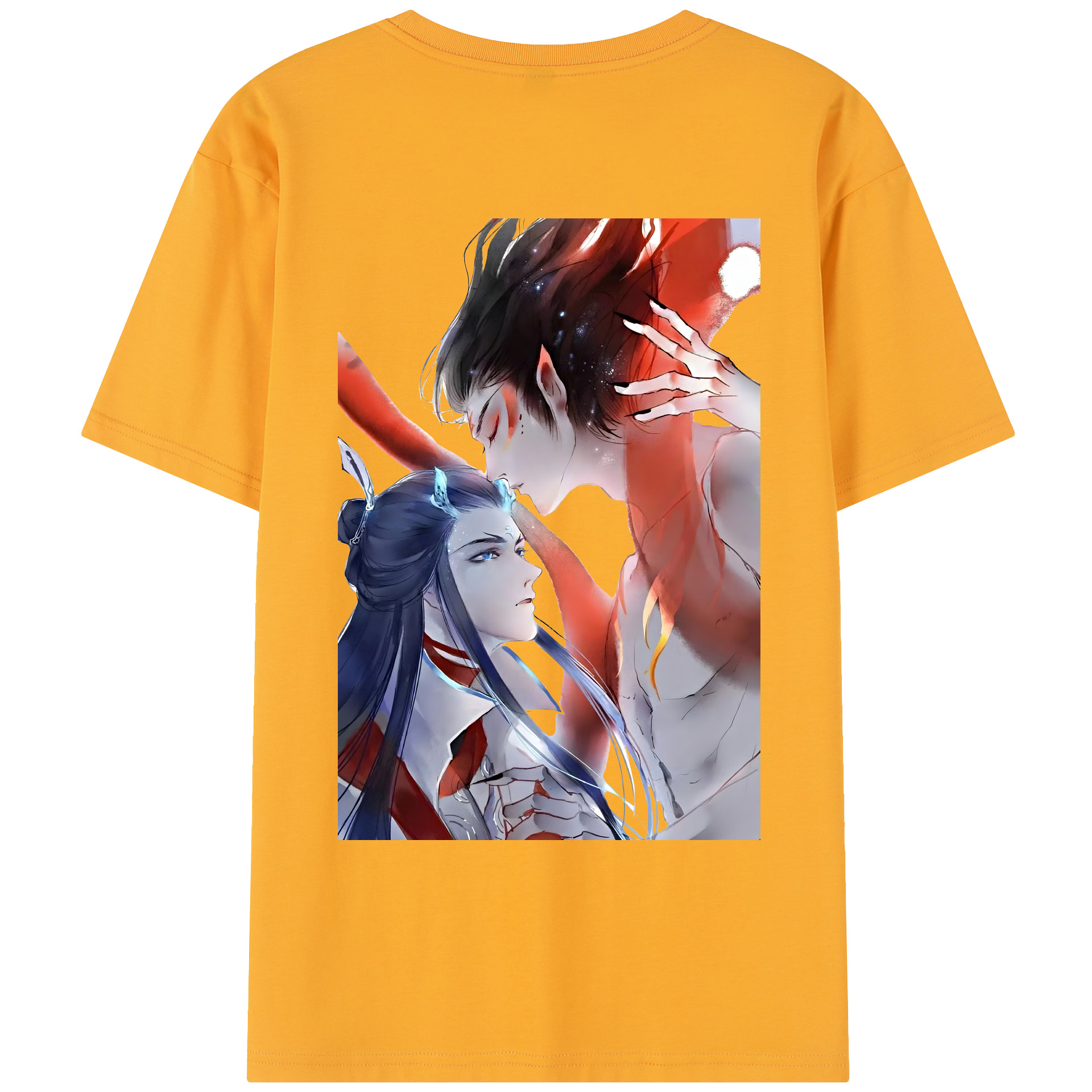 （画像用） Ne Zha 2 ナタ 魔童の大暴れ レディース半袖Tシャツ(バックプリント)