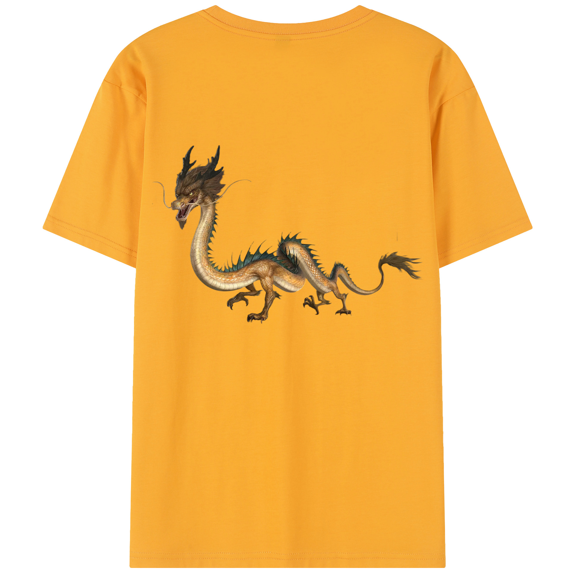 （画像用） Ne Zha 2 ナタ 魔童の大暴れ レディース半袖Tシャツ(バックプリント)