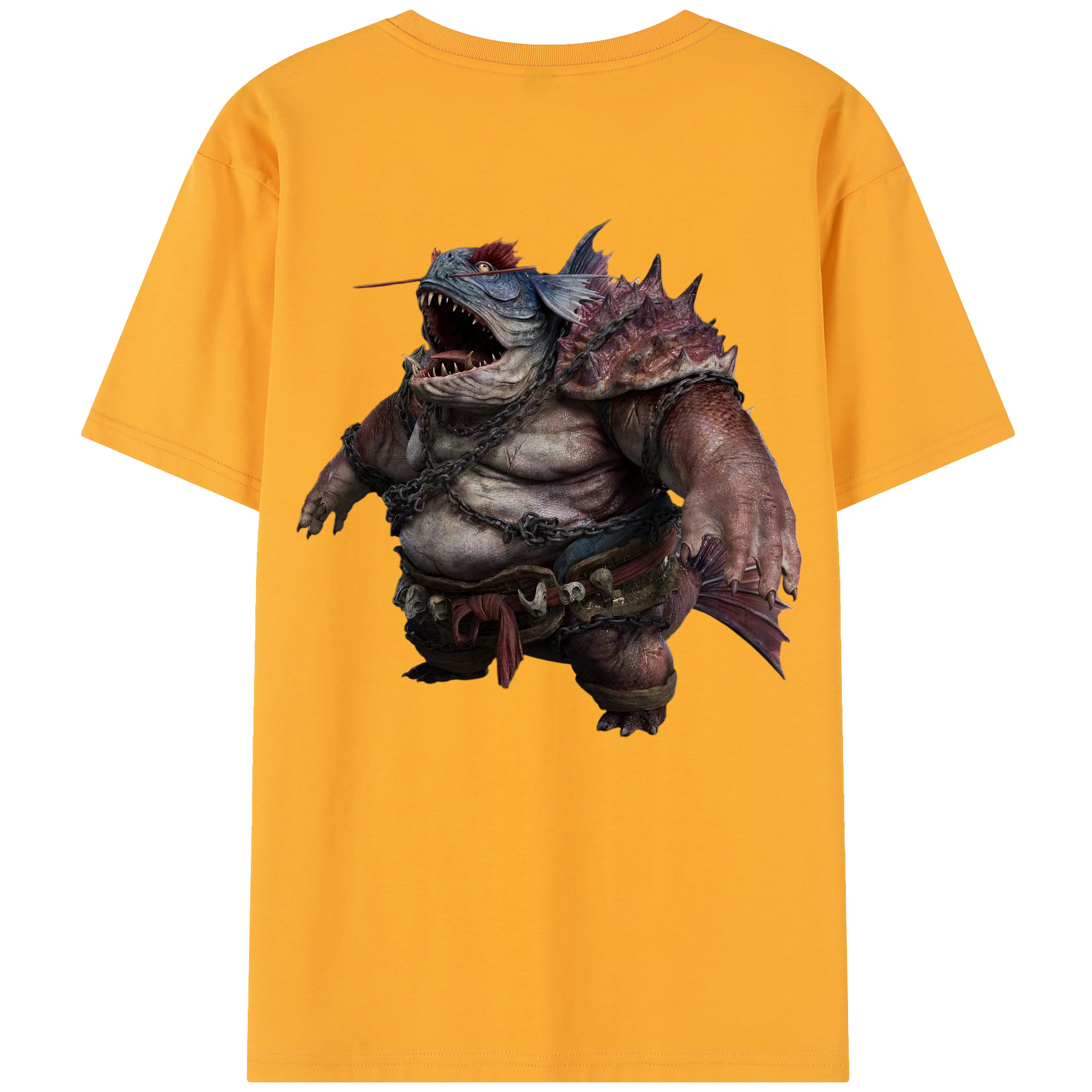 （画像用） Ne Zha 2 ナタ 魔童の大暴れ レディース半袖Tシャツ(バックプリント)