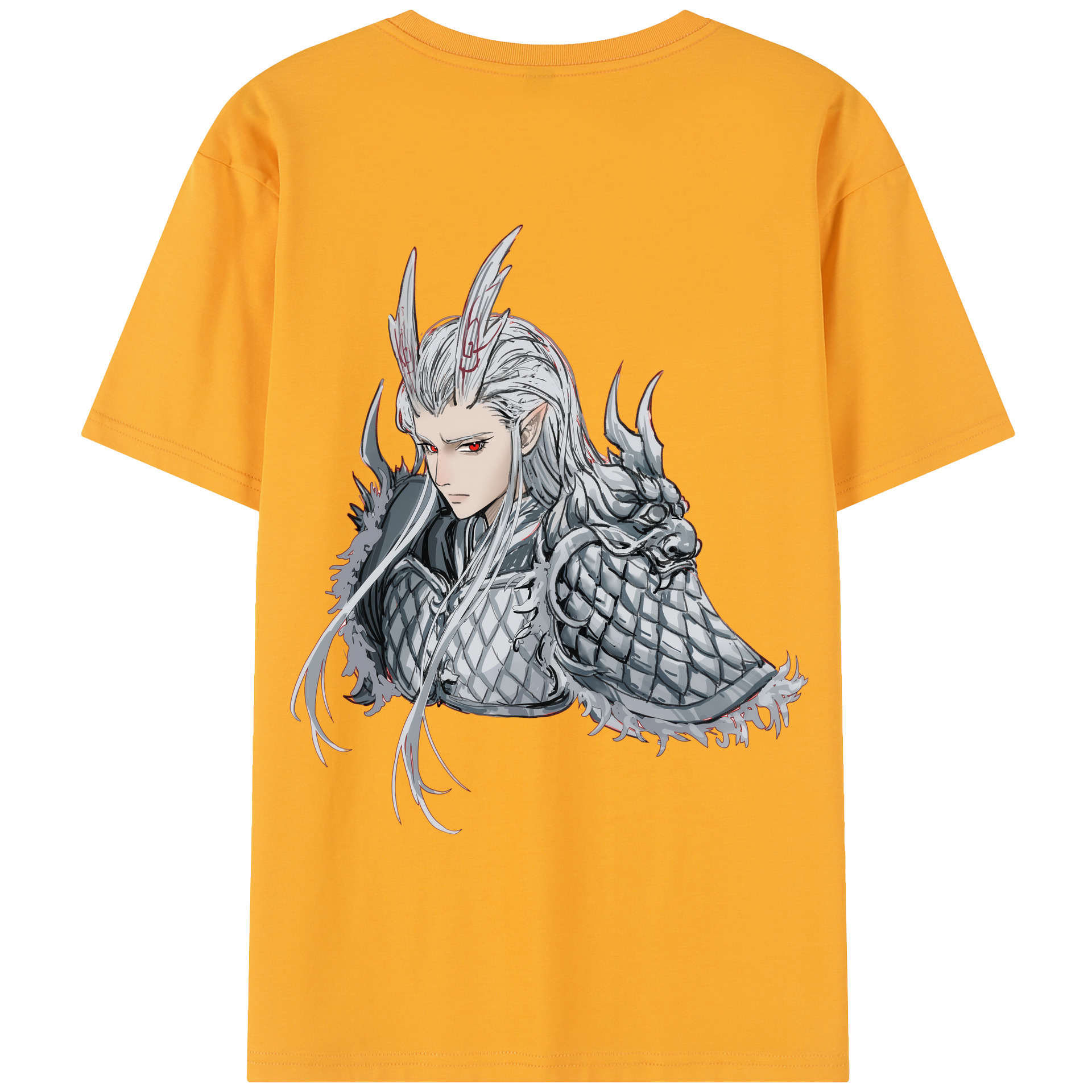 （画像用） Ne Zha 2 ナタ 魔童の大暴れ レディース半袖Tシャツ(バックプリント)