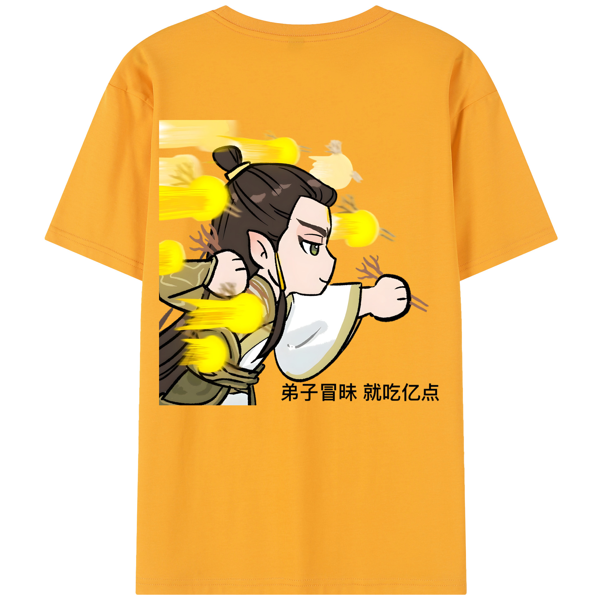 （画像用） Ne Zha 2 ナタ 魔童の大暴れ レディース半袖Tシャツ(バックプリント)