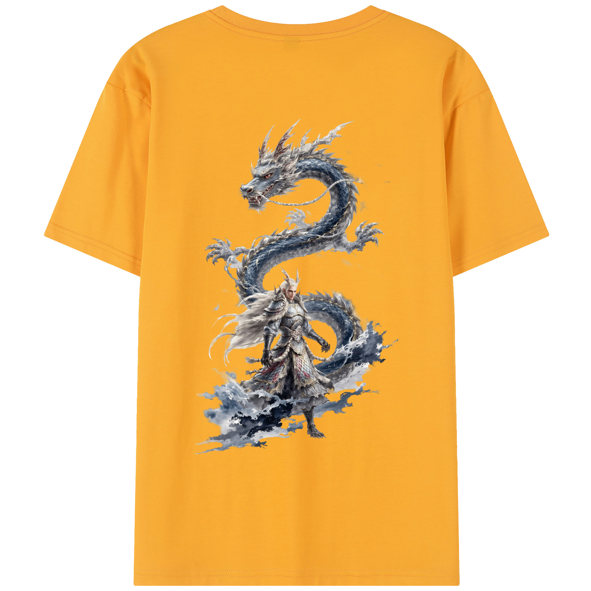 （画像用） Ne Zha 2 ナタ 魔童の大暴れ レディース半袖Tシャツ(バックプリント)