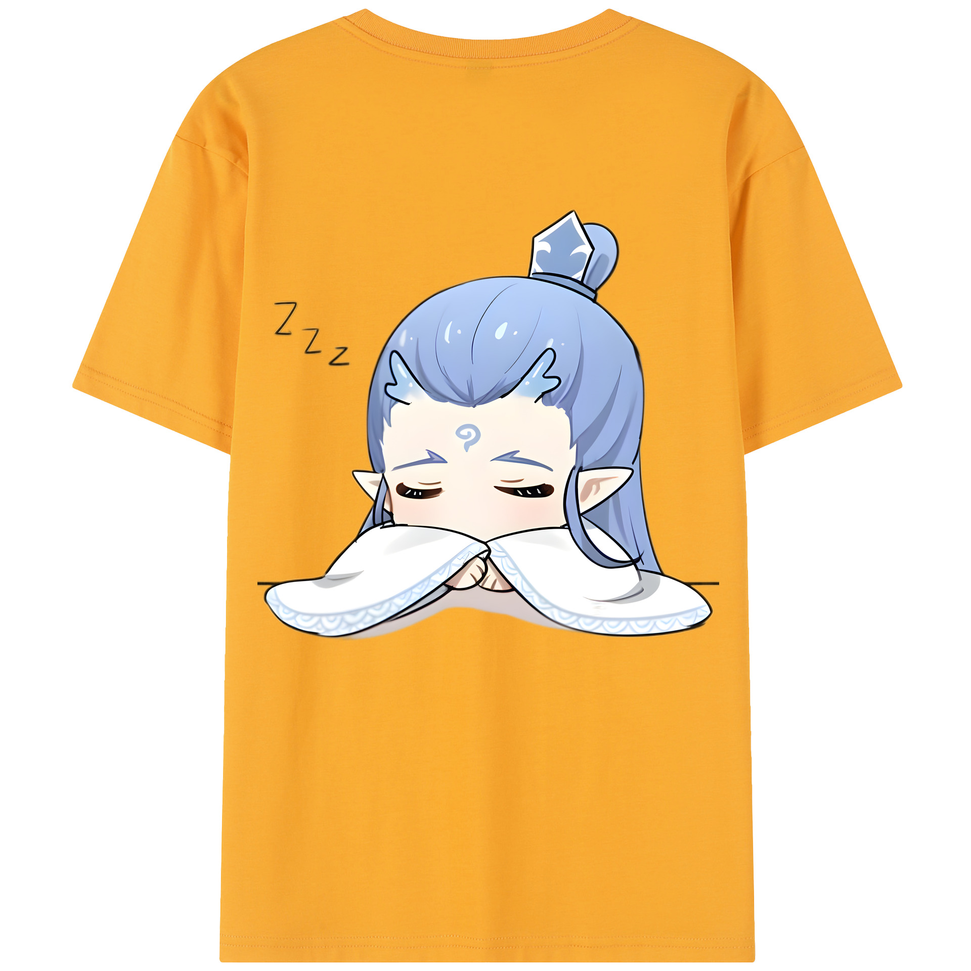 （画像用） Ne Zha 2 ナタ 魔童の大暴れ レディース半袖Tシャツ(バックプリント)