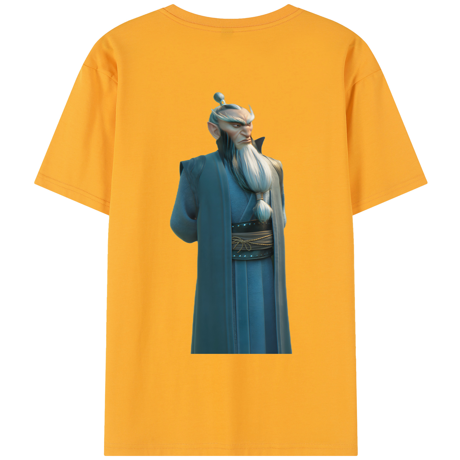 （画像用） Ne Zha 2 ナタ 魔童の大暴れ レディース半袖Tシャツ(バックプリント)