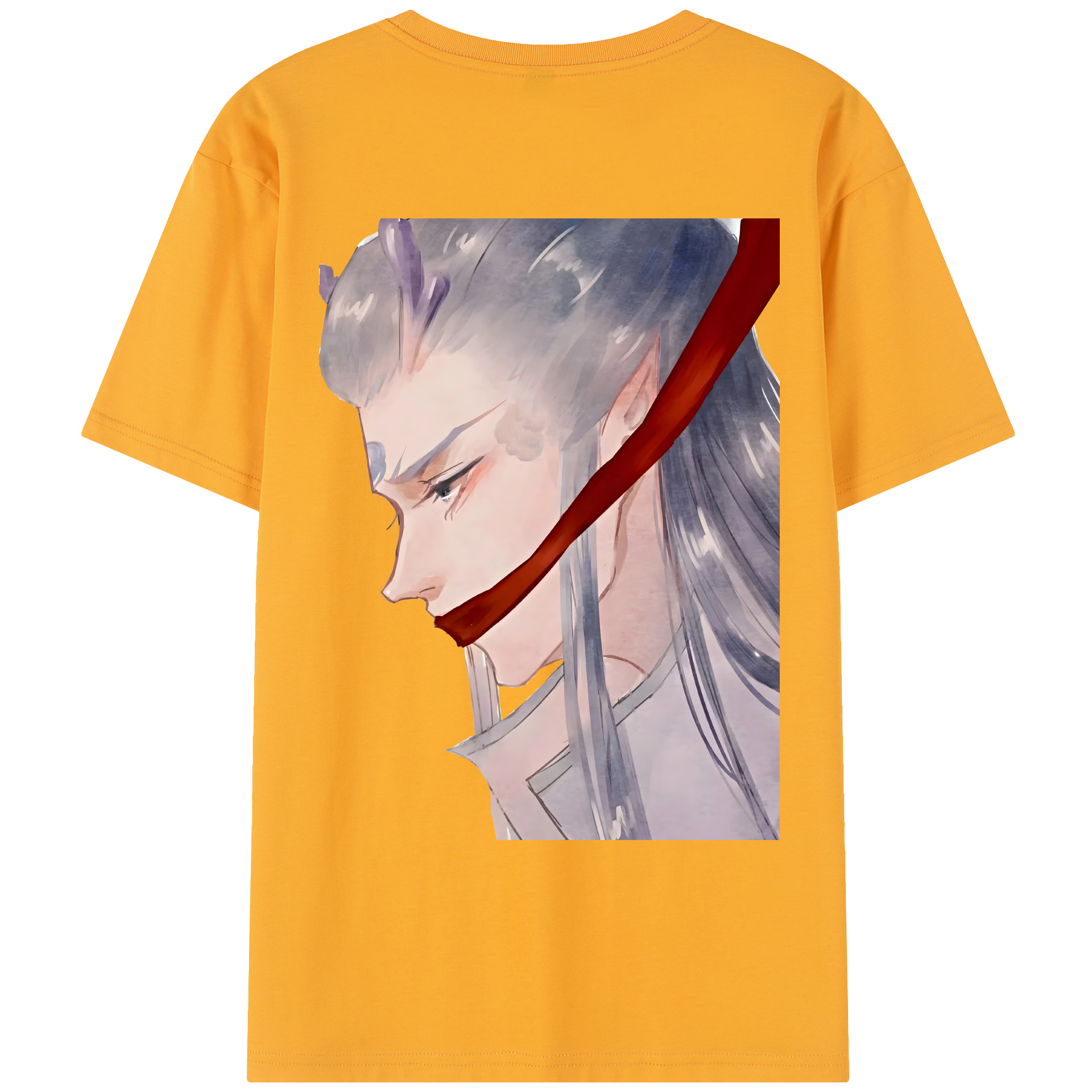 （画像用） Ne Zha 2 ナタ 魔童の大暴れ レディース半袖Tシャツ(バックプリント)