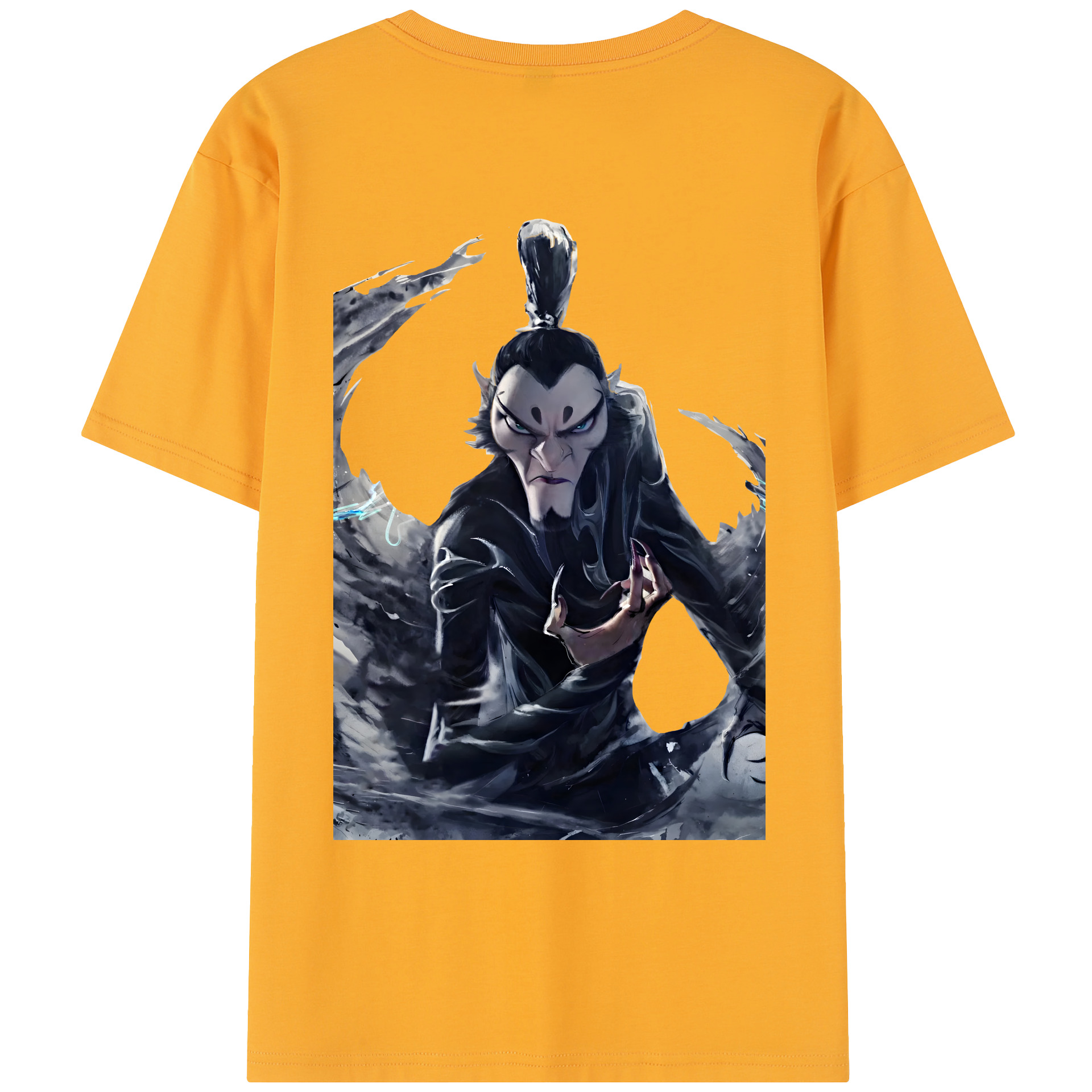 （画像用） Ne Zha 2 ナタ 魔童の大暴れ レディース半袖Tシャツ(バックプリント)
