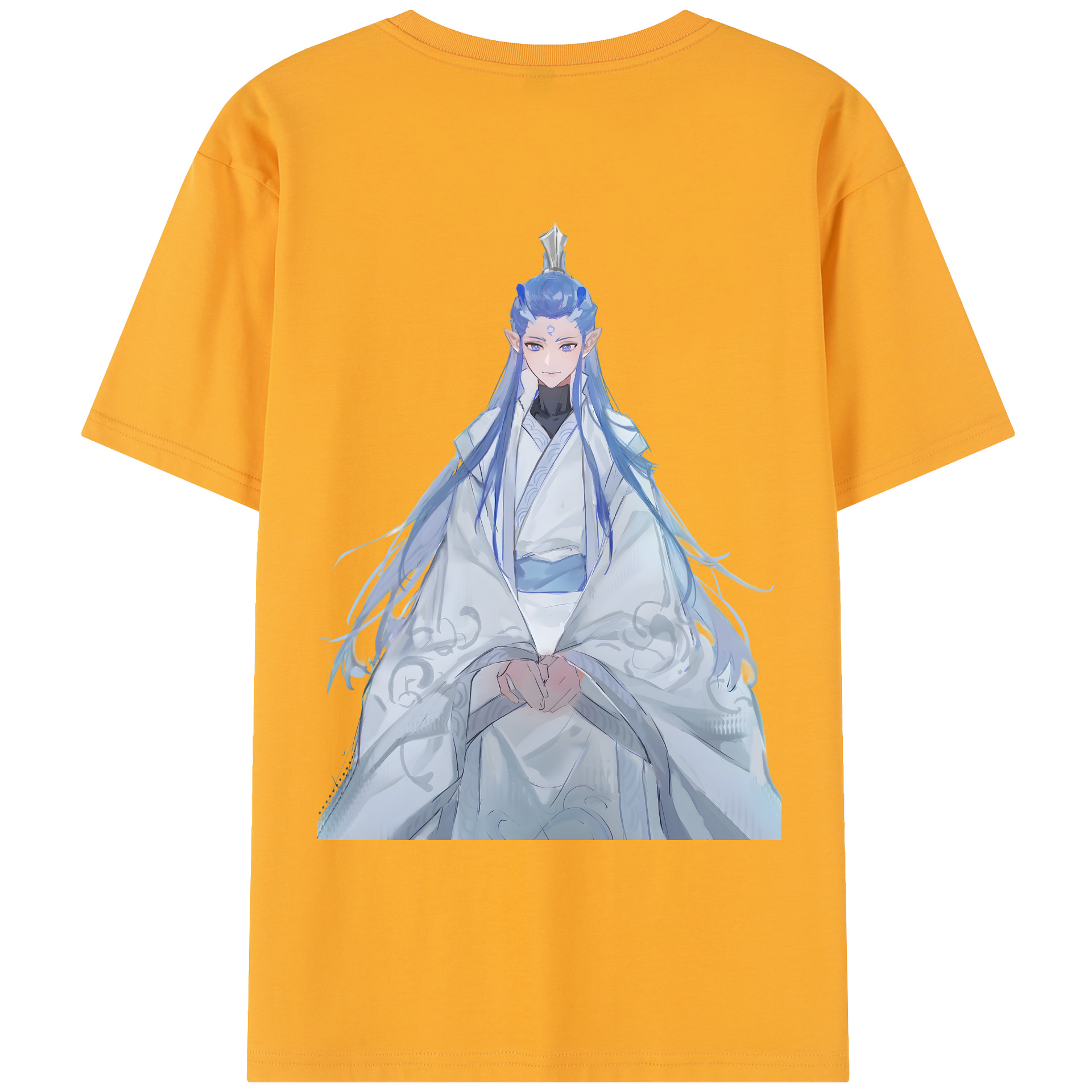 （画像用） Ne Zha 2 ナタ 魔童の大暴れ レディース半袖Tシャツ(バックプリント)