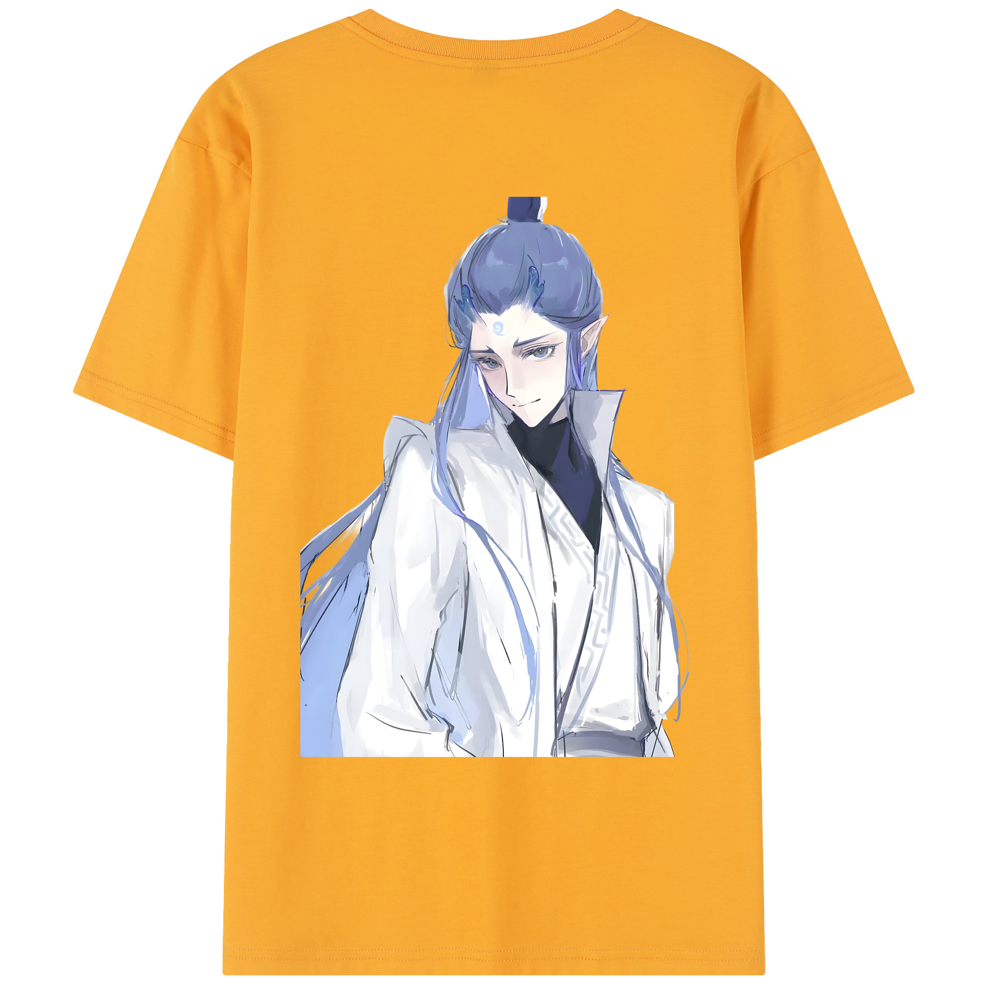 （画像用） Ne Zha 2 ナタ 魔童の大暴れ レディース半袖Tシャツ(バックプリント)