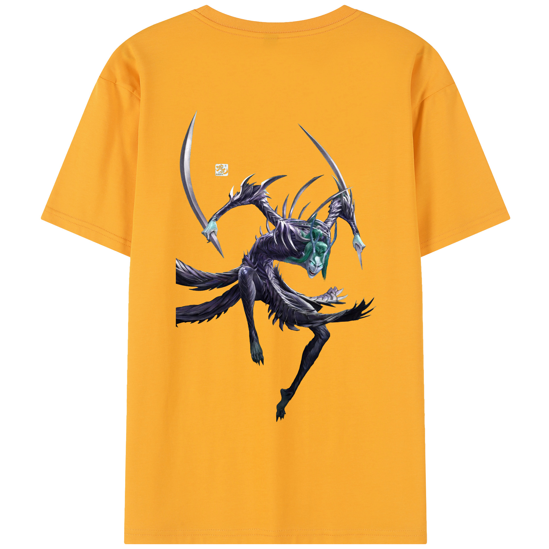 （画像用） Ne Zha 2 ナタ 魔童の大暴れ レディース半袖Tシャツ(バックプリント)