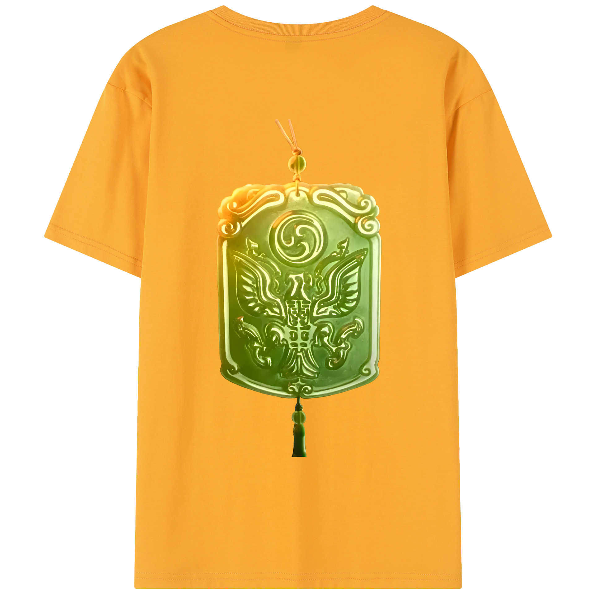 （画像用） Ne Zha 2 ナタ 魔童の大暴れ レディース半袖Tシャツ(バックプリント)