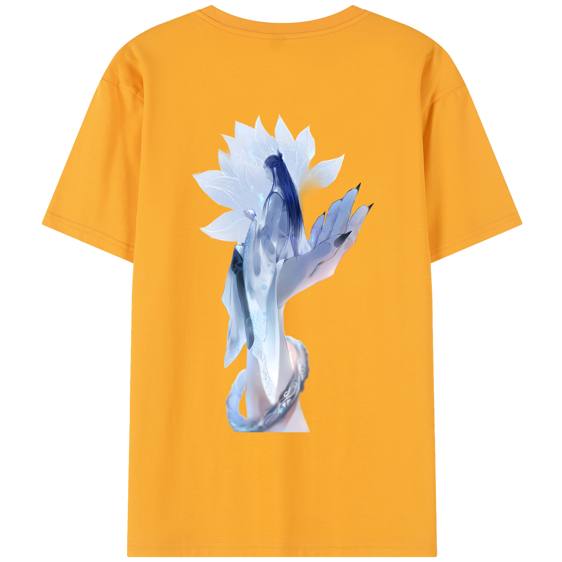 （画像用） Ne Zha 2 ナタ 魔童の大暴れ レディース半袖Tシャツ(バックプリント)
