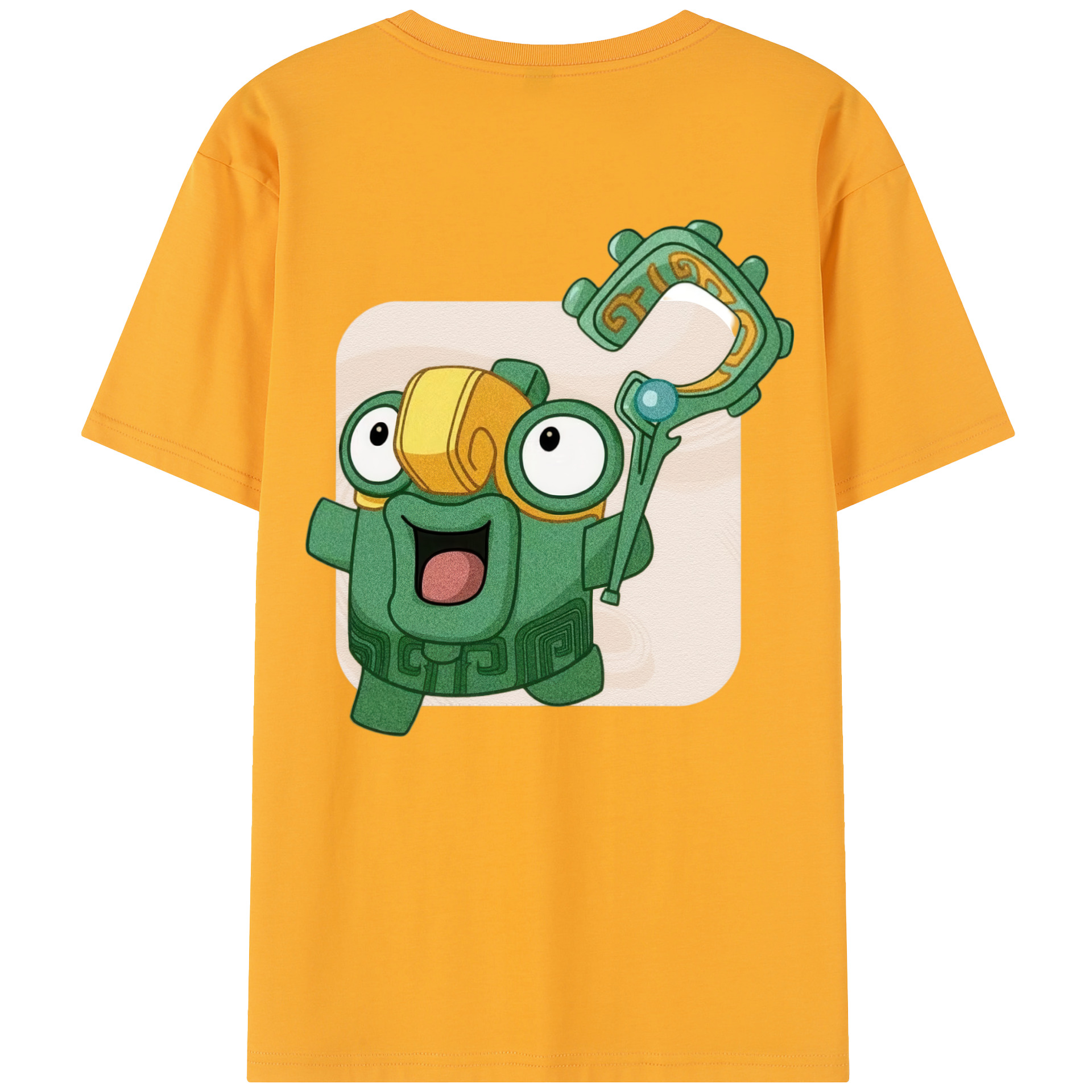 （画像用） Ne Zha 2 ナタ 魔童の大暴れ レディース半袖Tシャツ(バックプリント)