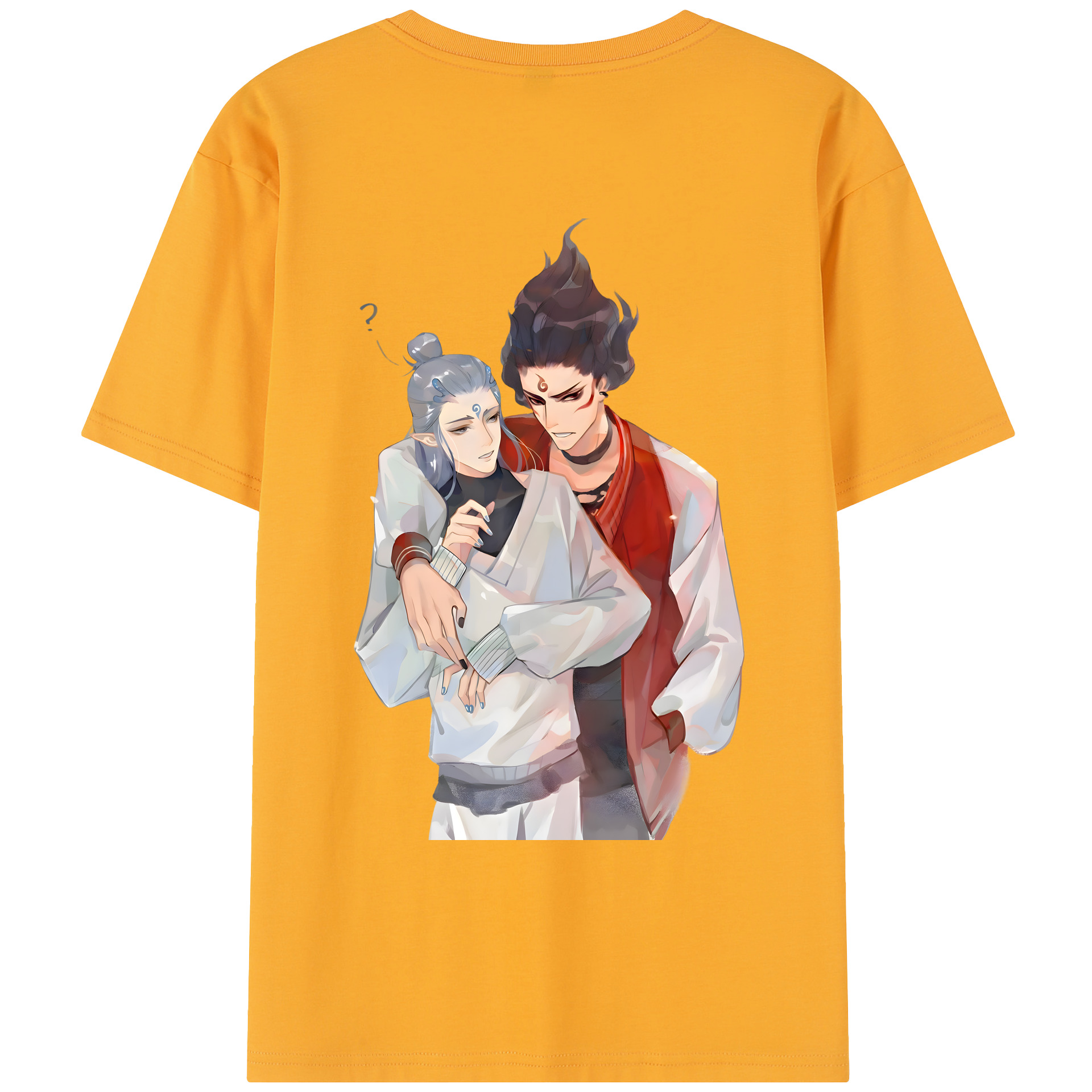 （画像用） Ne Zha 2 ナタ 魔童の大暴れ レディース半袖Tシャツ(バックプリント)