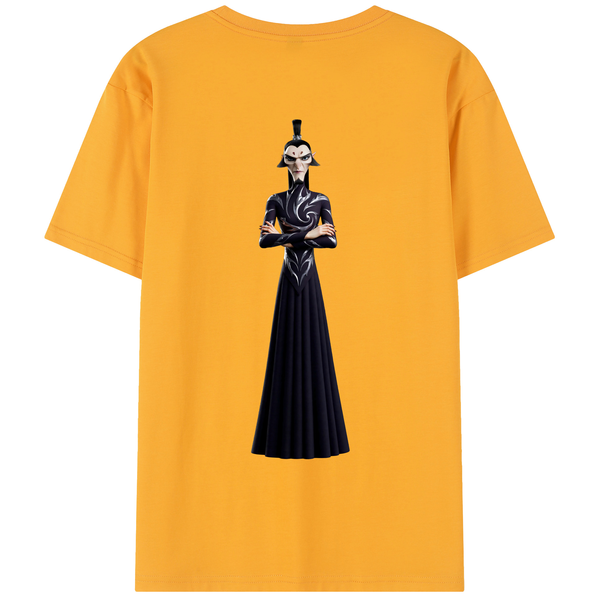 （画像用） Ne Zha 2 ナタ 魔童の大暴れ レディース半袖Tシャツ(バックプリント)