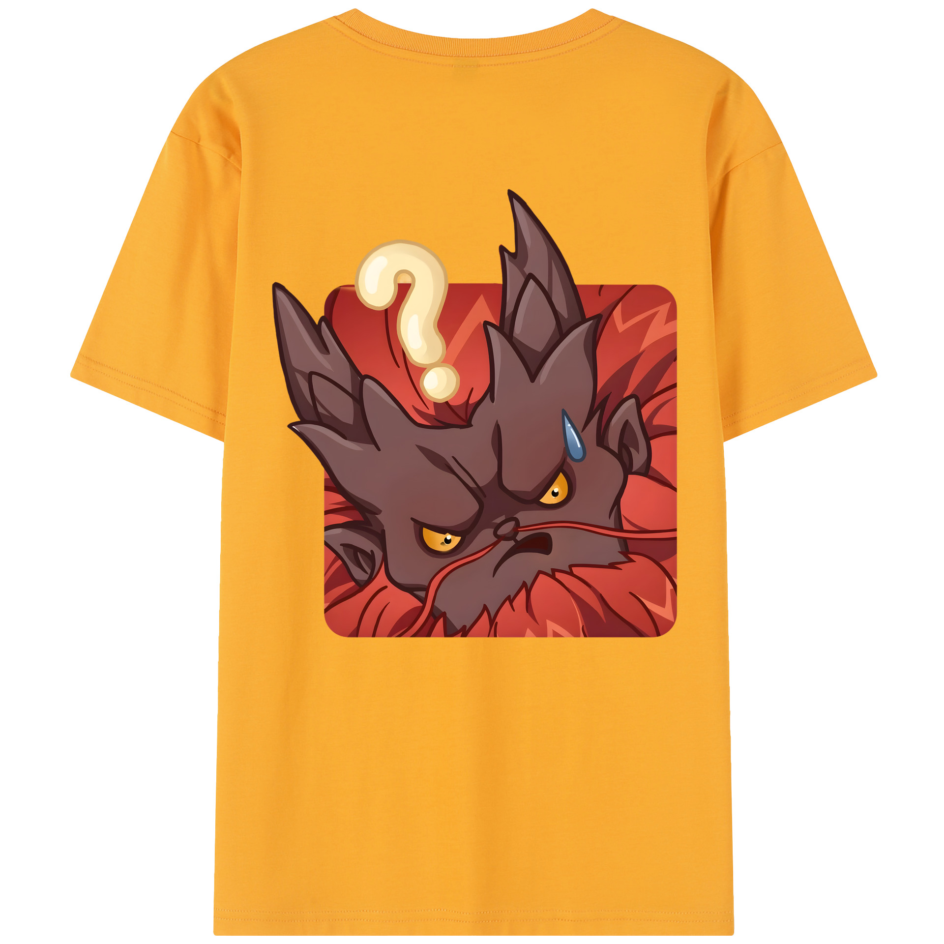 （画像用） Ne Zha 2 ナタ 魔童の大暴れ レディース半袖Tシャツ(バックプリント)