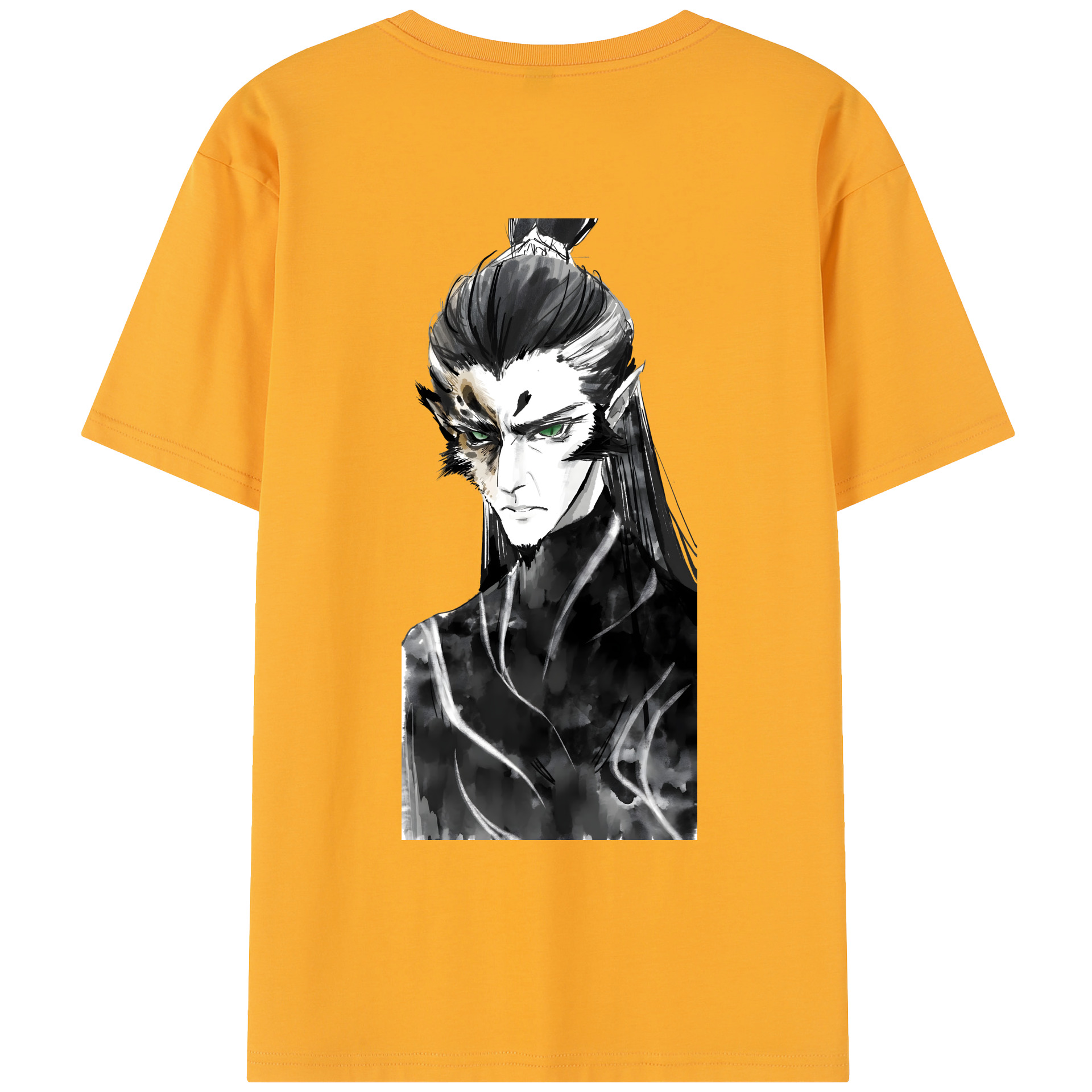 （画像用） Ne Zha 2 ナタ 魔童の大暴れ レディース半袖Tシャツ(バックプリント)