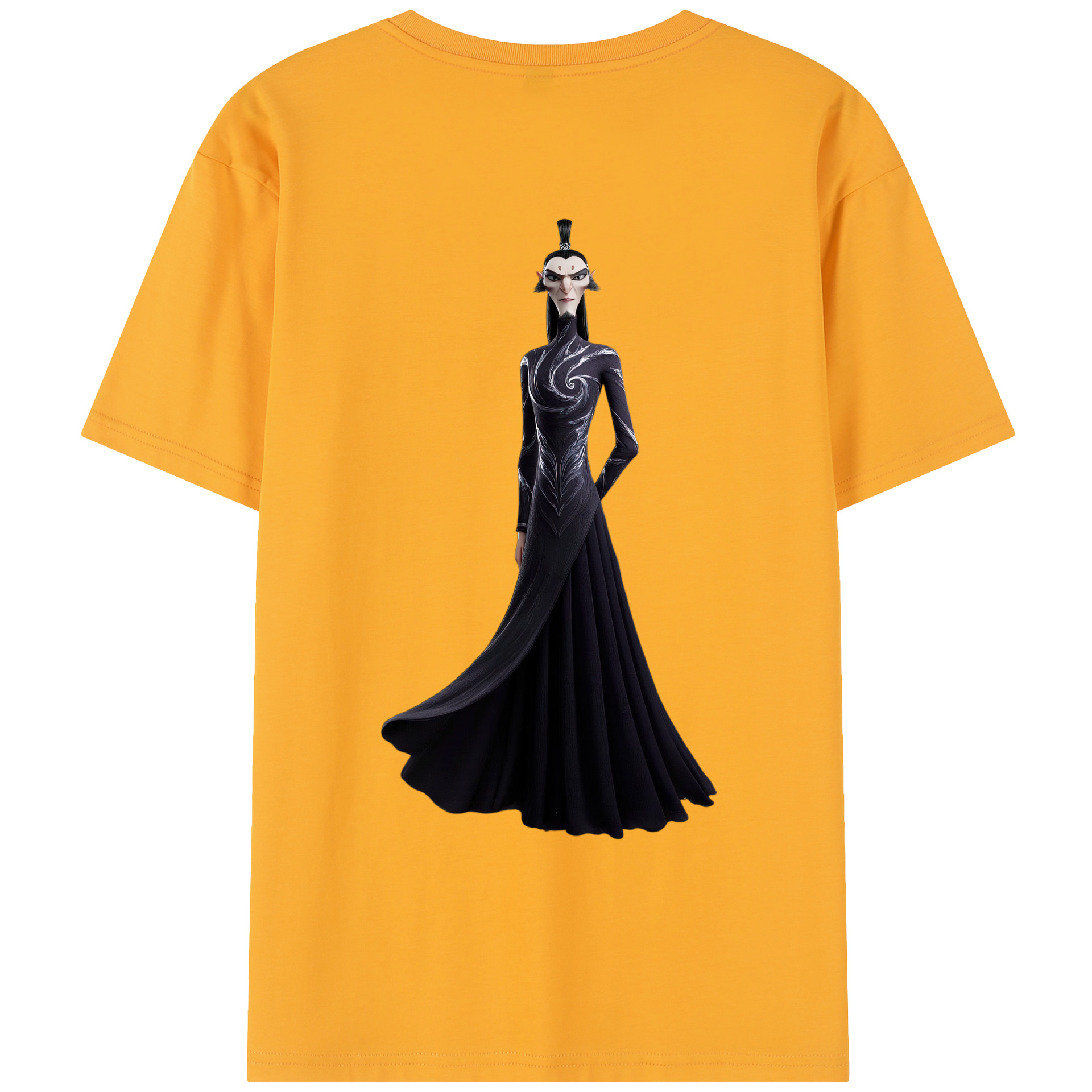 （画像用） Ne Zha 2 ナタ 魔童の大暴れ レディース半袖Tシャツ(バックプリント)