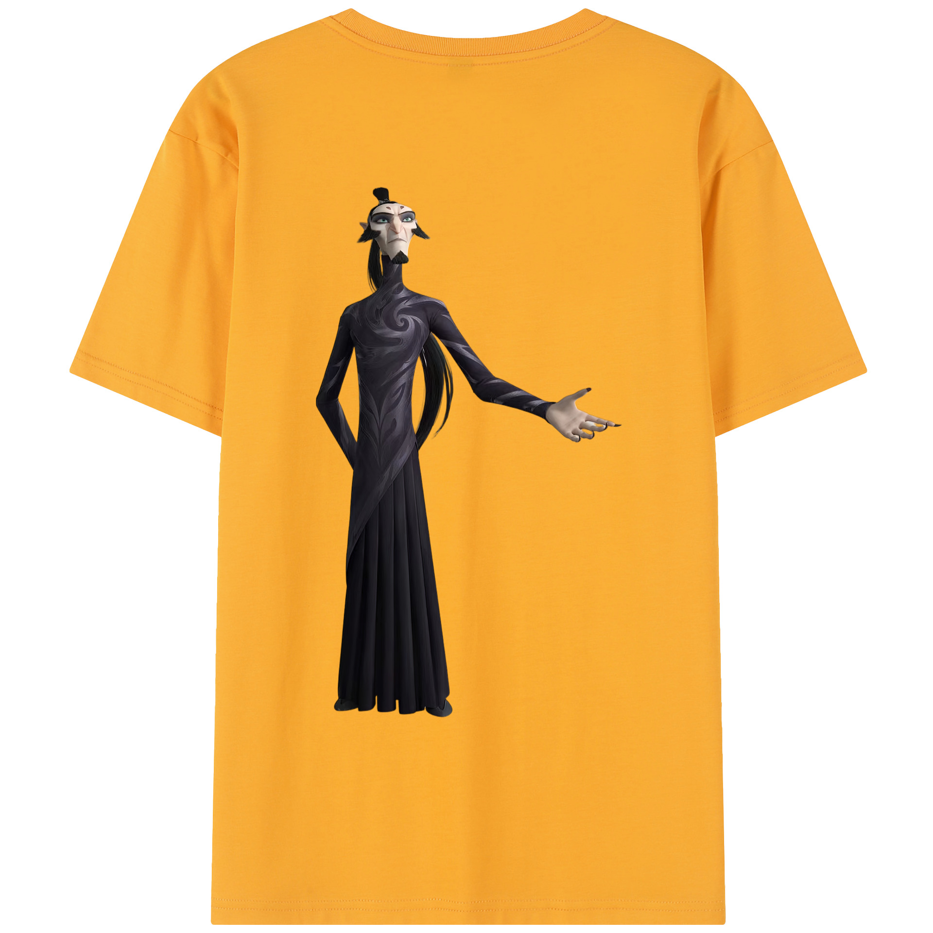 （画像用） Ne Zha 2 ナタ 魔童の大暴れ レディース半袖Tシャツ(バックプリント)