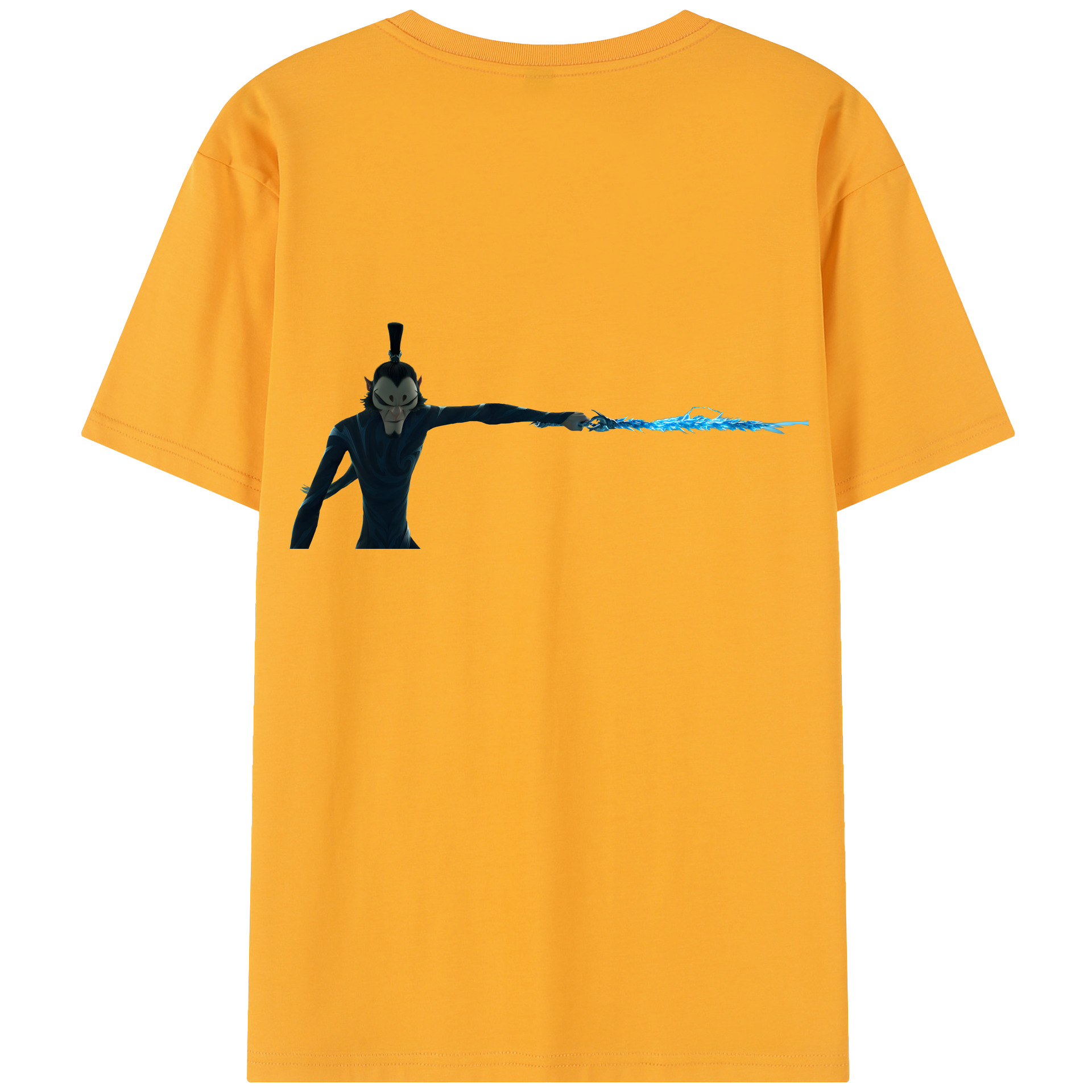 （画像用） Ne Zha 2 ナタ 魔童の大暴れ レディース半袖Tシャツ(バックプリント)