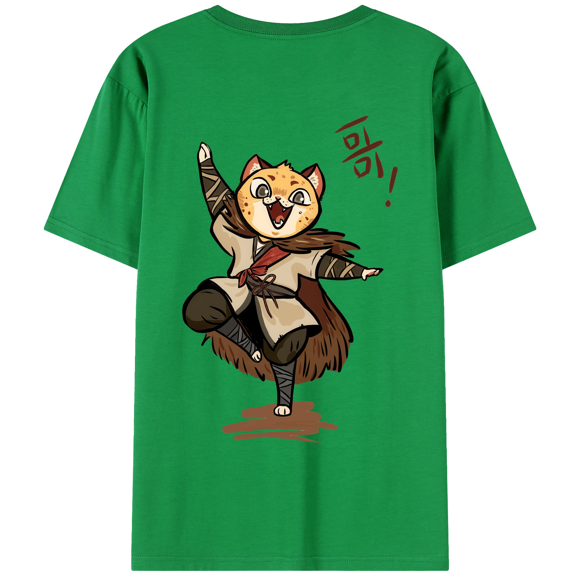 （画像用） Ne Zha 2 ナタ 魔童の大暴れ レディース半袖Tシャツ(バックプリント)