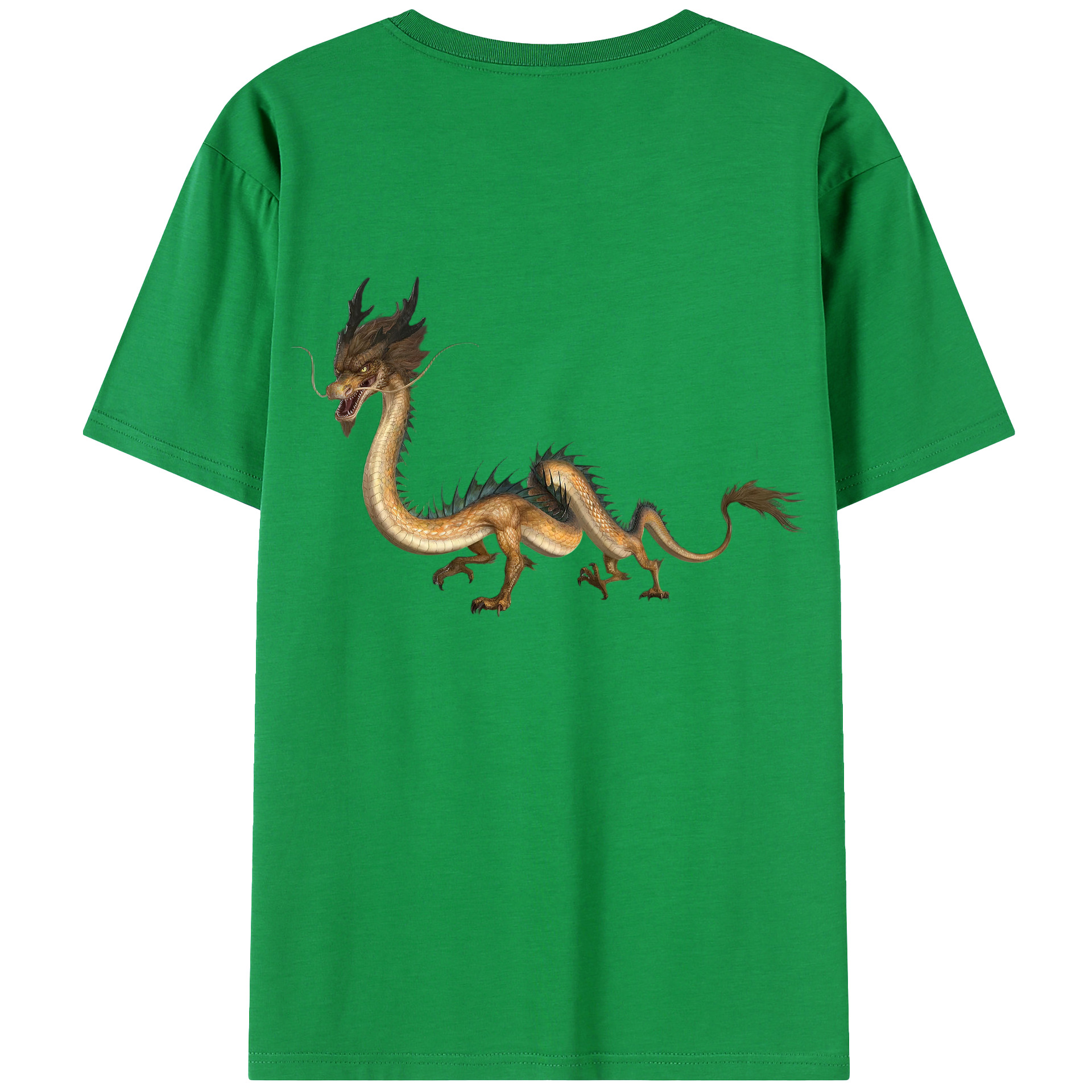 （画像用） Ne Zha 2 ナタ 魔童の大暴れ レディース半袖Tシャツ(バックプリント)