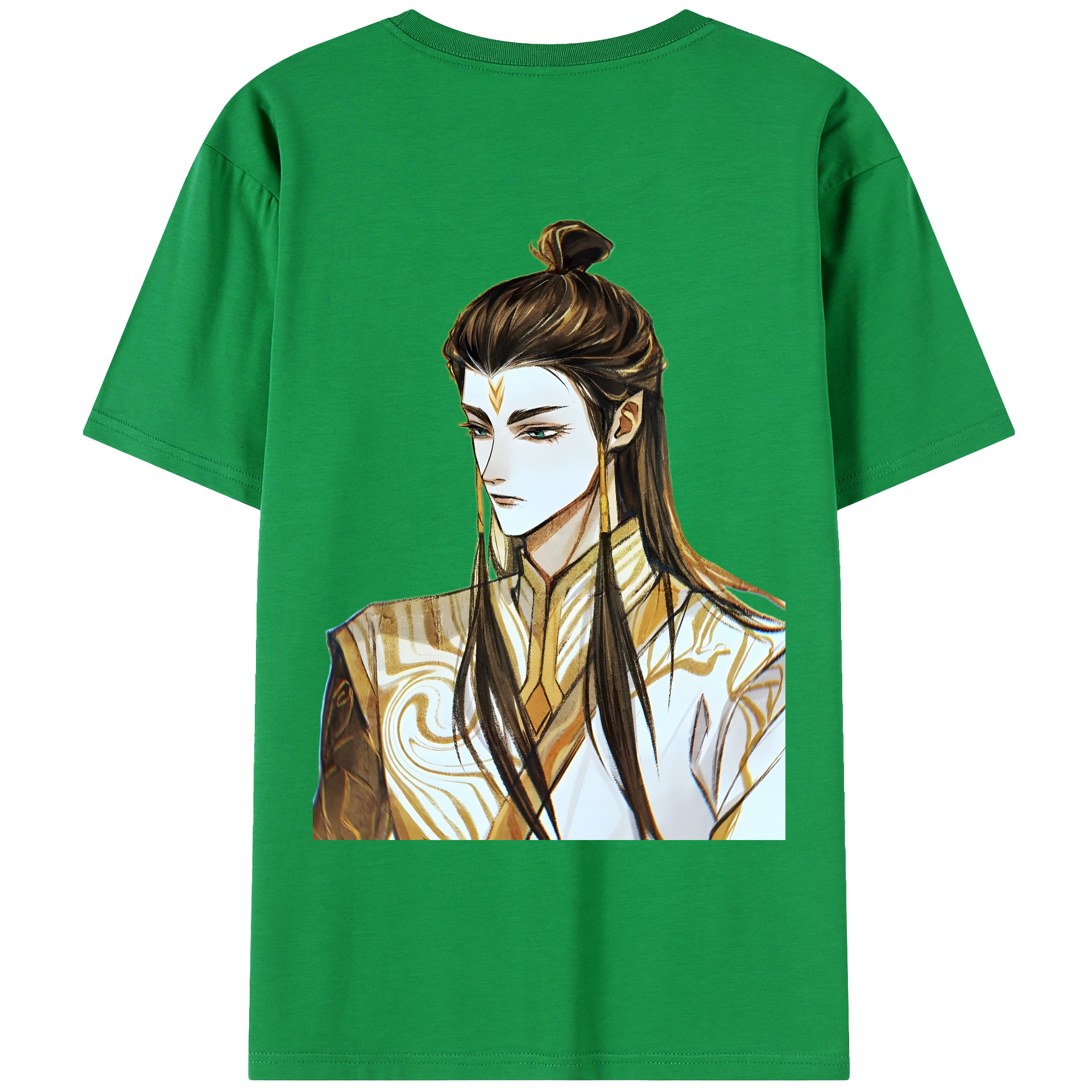 （画像用） Ne Zha 2 ナタ 魔童の大暴れ レディース半袖Tシャツ(バックプリント)