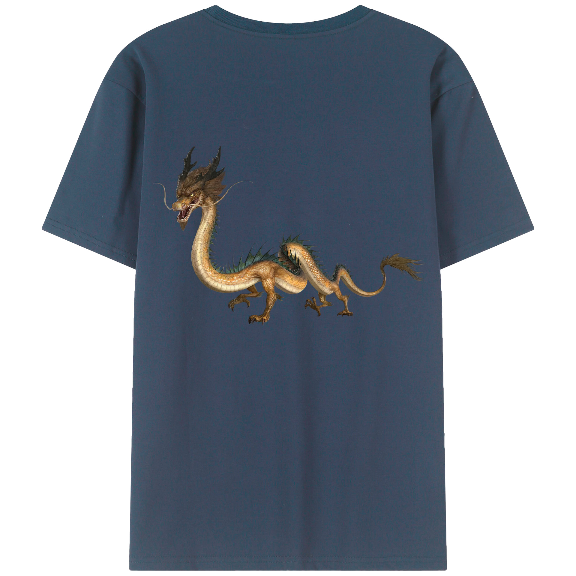 （画像用） Ne Zha 2 ナタ 魔童の大暴れ レディース半袖Tシャツ(バックプリント)