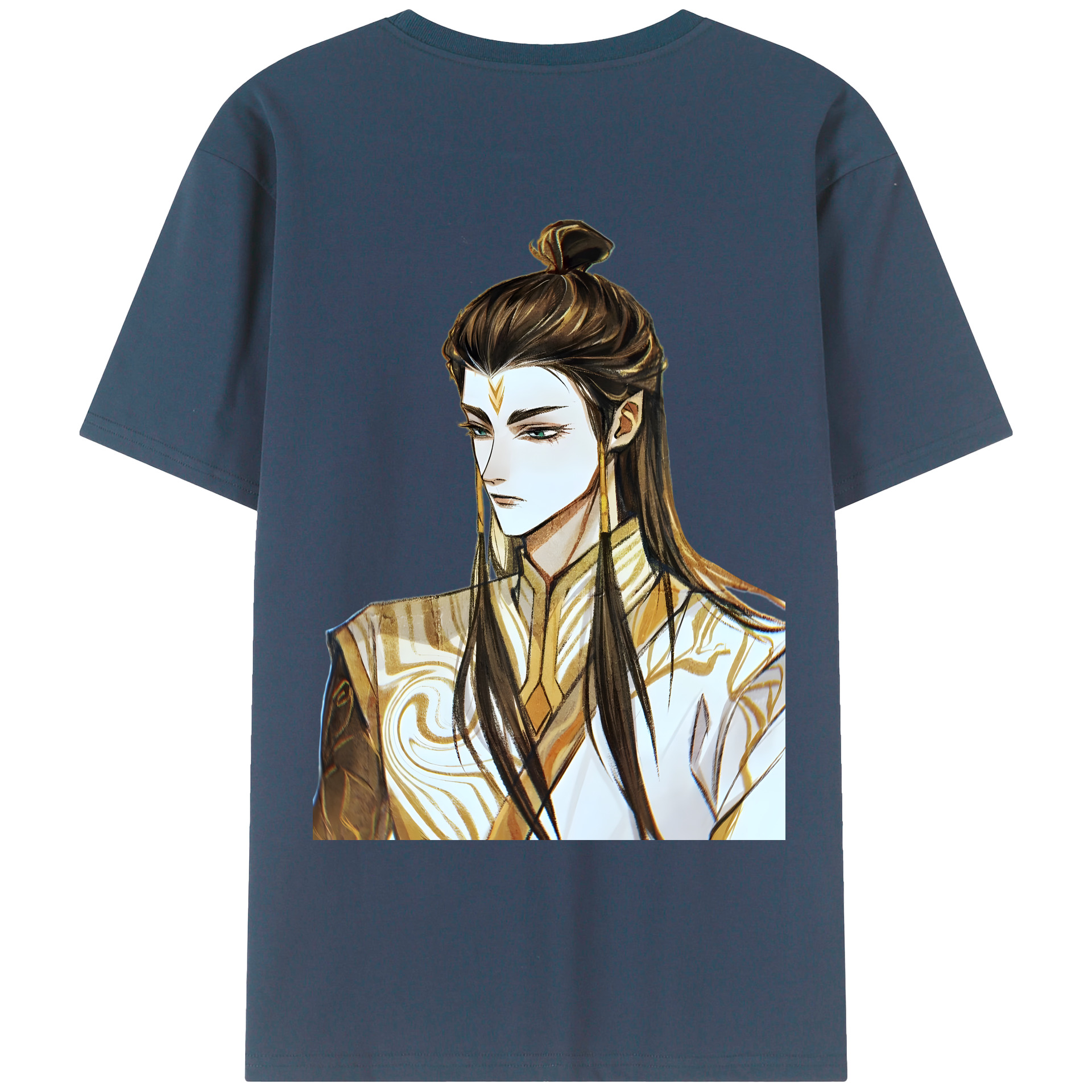 （画像用） Ne Zha 2 ナタ 魔童の大暴れ レディース半袖Tシャツ(バックプリント)