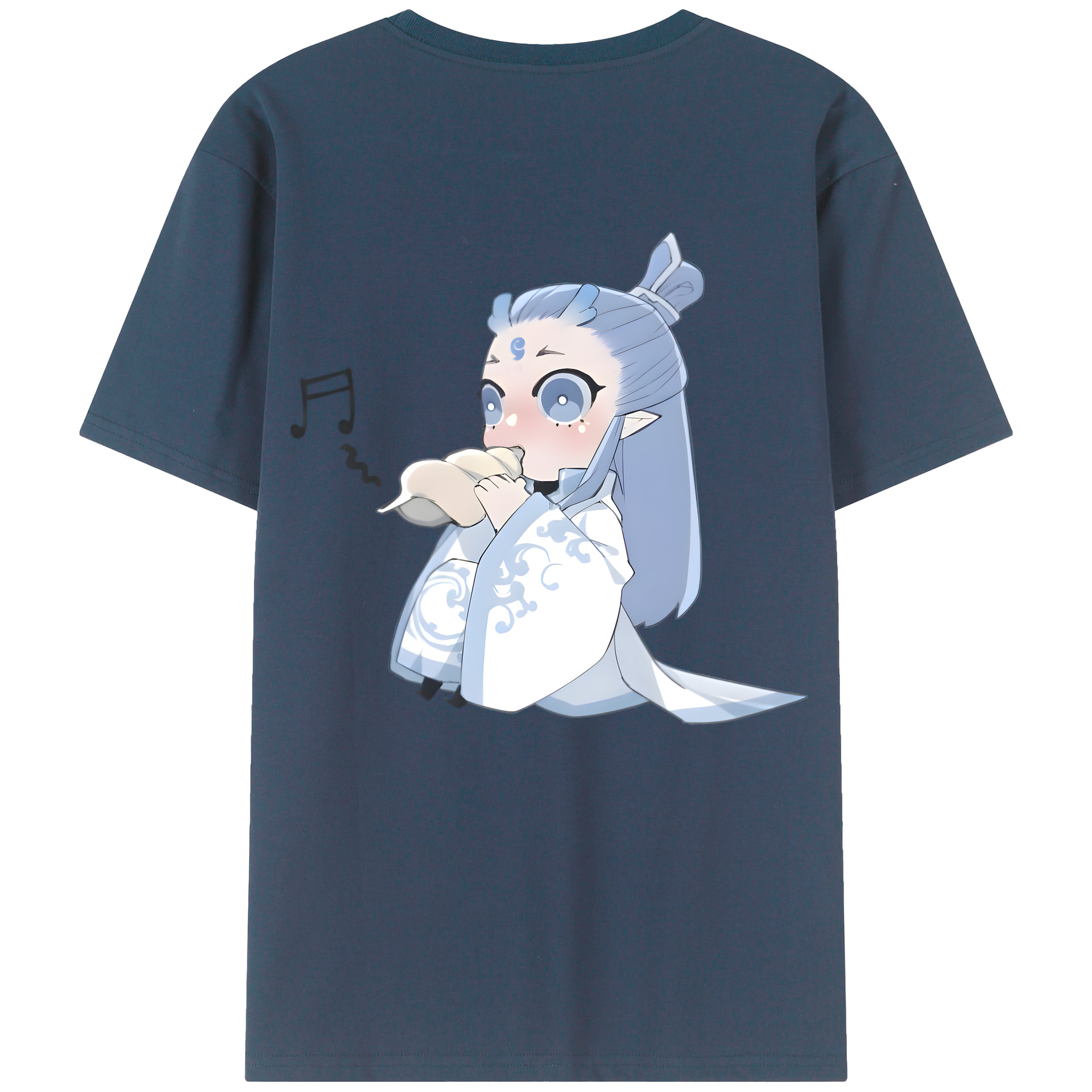 （画像用） Ne Zha 2 ナタ 魔童の大暴れ レディース半袖Tシャツ(バックプリント)