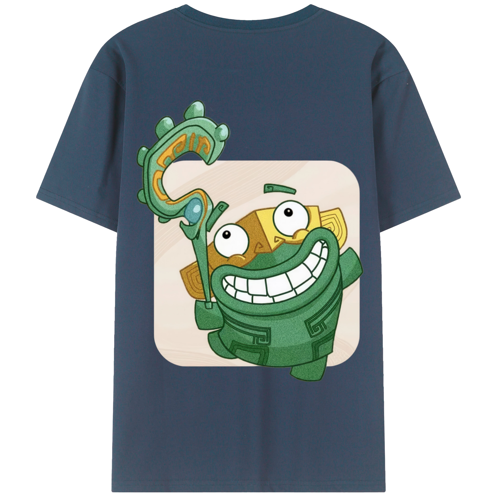 （画像用） Ne Zha 2 ナタ 魔童の大暴れ レディース半袖Tシャツ(バックプリント)