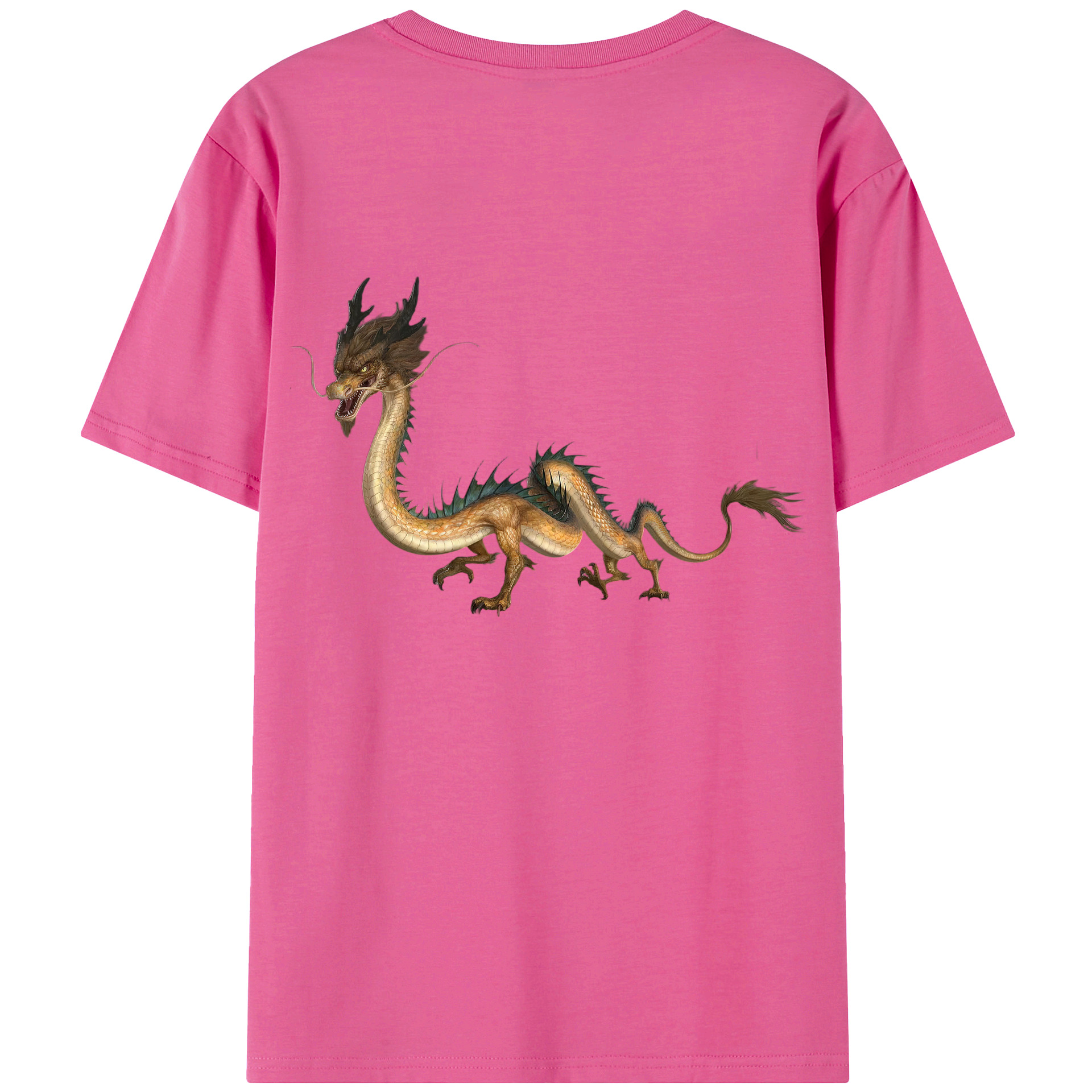 （画像用） Ne Zha 2 ナタ 魔童の大暴れ レディース半袖Tシャツ(バックプリント)