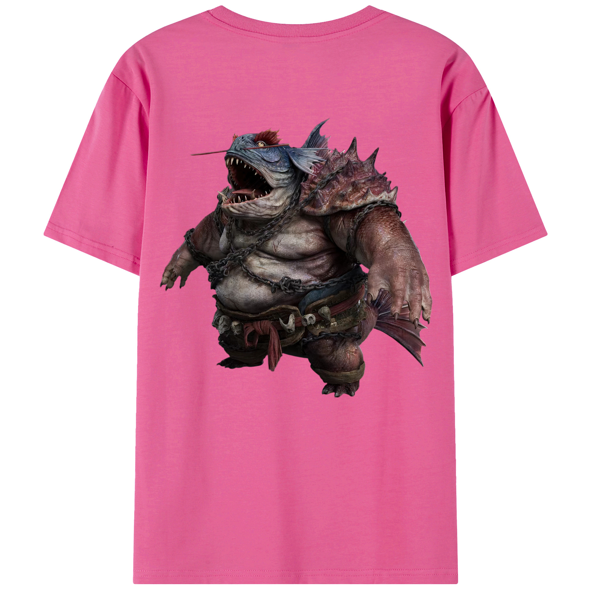 （画像用） Ne Zha 2 ナタ 魔童の大暴れ レディース半袖Tシャツ(バックプリント)