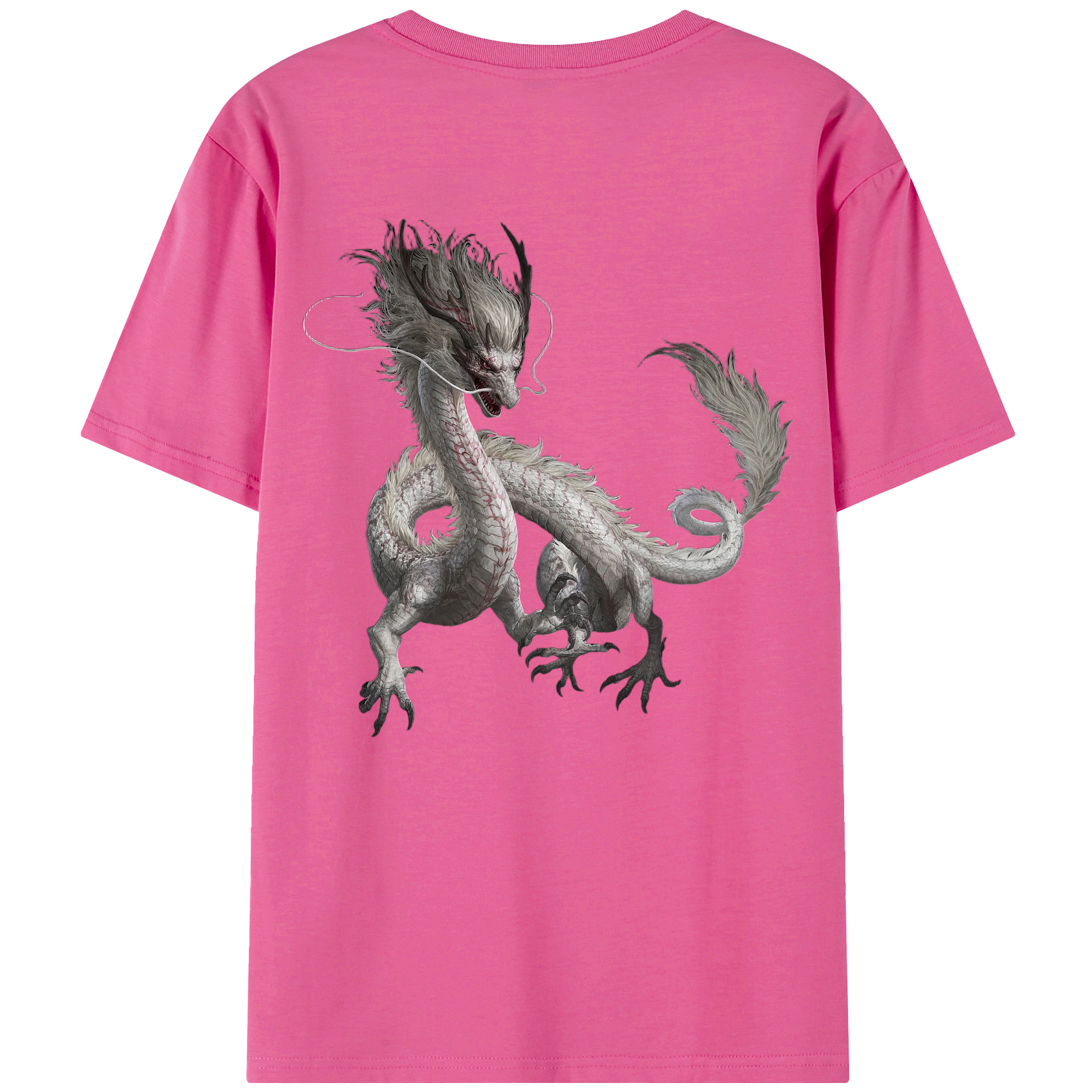 （画像用） Ne Zha 2 ナタ 魔童の大暴れ レディース半袖Tシャツ(バックプリント)