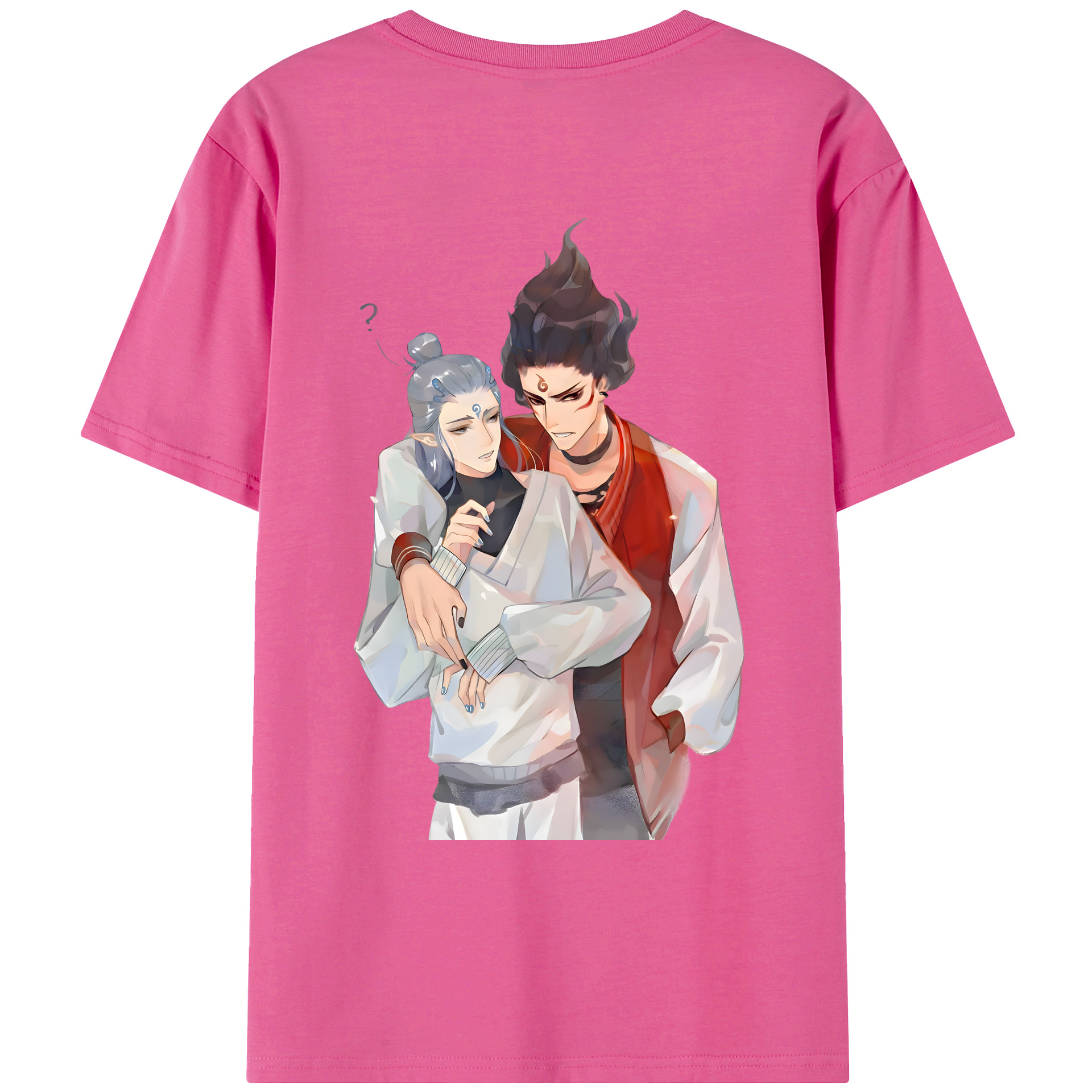（画像用） Ne Zha 2 ナタ 魔童の大暴れ レディース半袖Tシャツ(バックプリント)