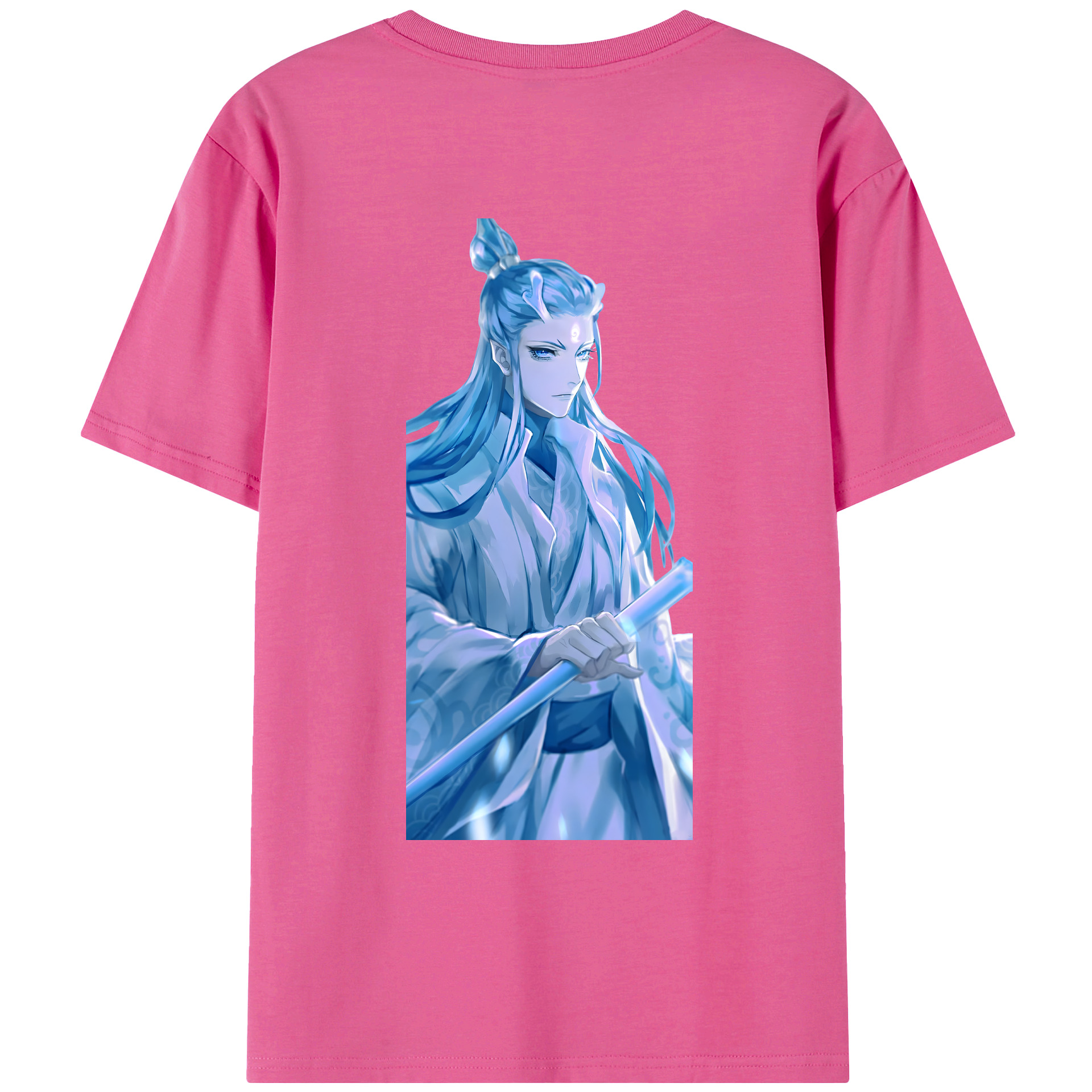 （画像用） Ne Zha 2 ナタ 魔童の大暴れ レディース半袖Tシャツ(バックプリント)