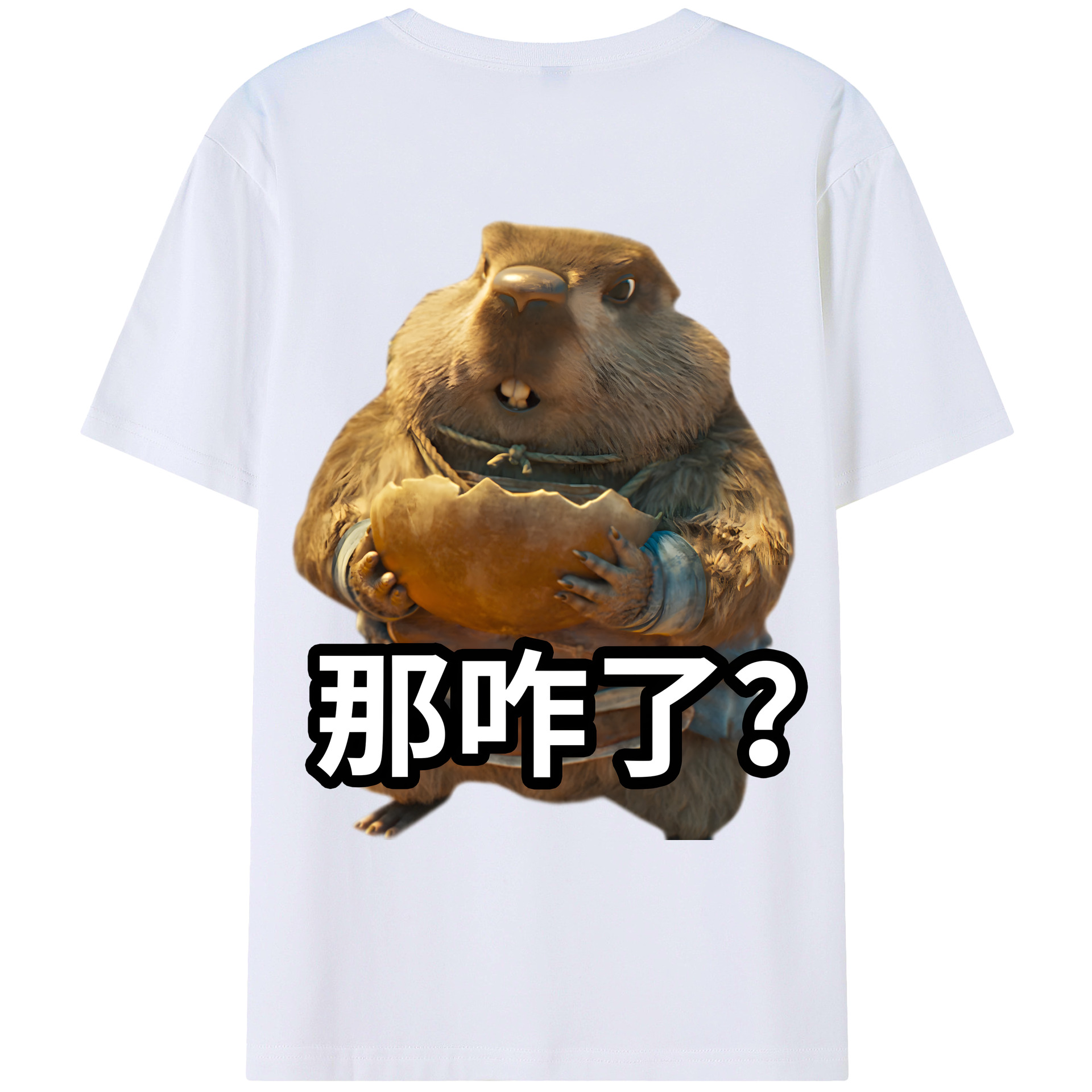 （画像用） Ne Zha 2 ナタ 魔童の大暴れ レディース半袖Tシャツ(バックプリント)