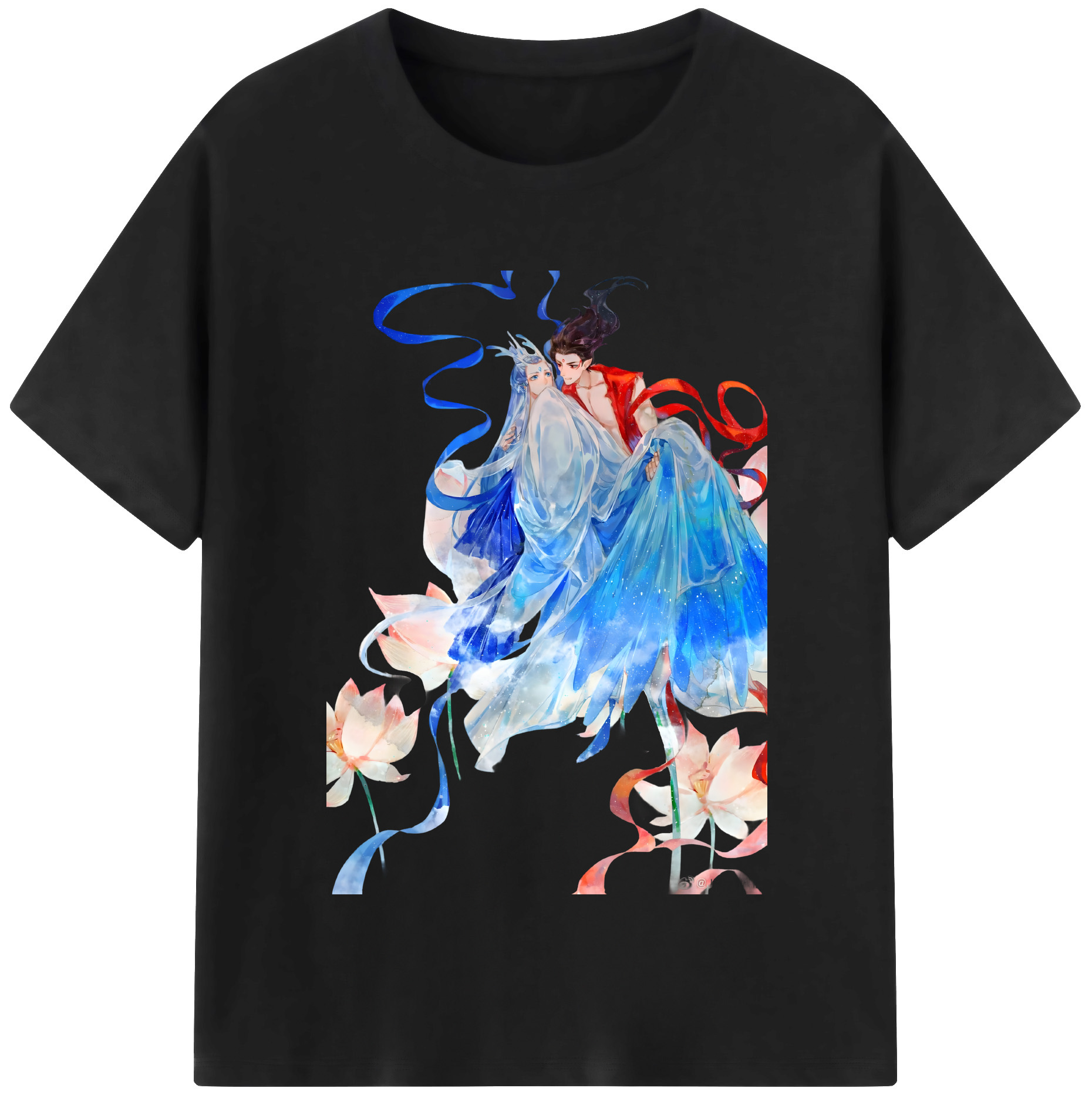 （画像用） Ne Zha 2 ナタ 魔童の大暴れ レディースカジュアルプリントTシャツ（綿100％）