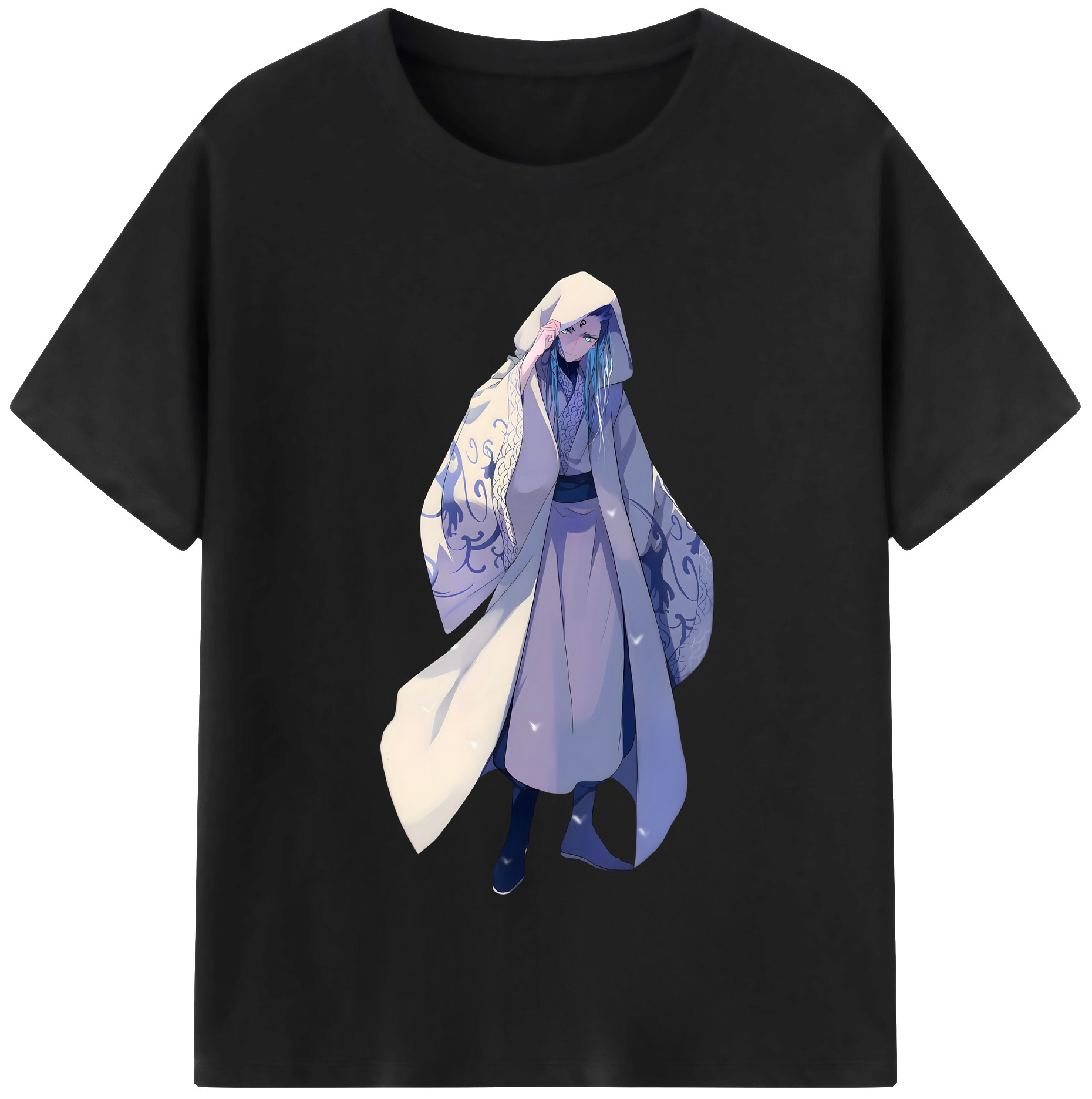 （画像用） Ne Zha 2 ナタ 魔童の大暴れ レディースカジュアルプリントTシャツ（綿100％）