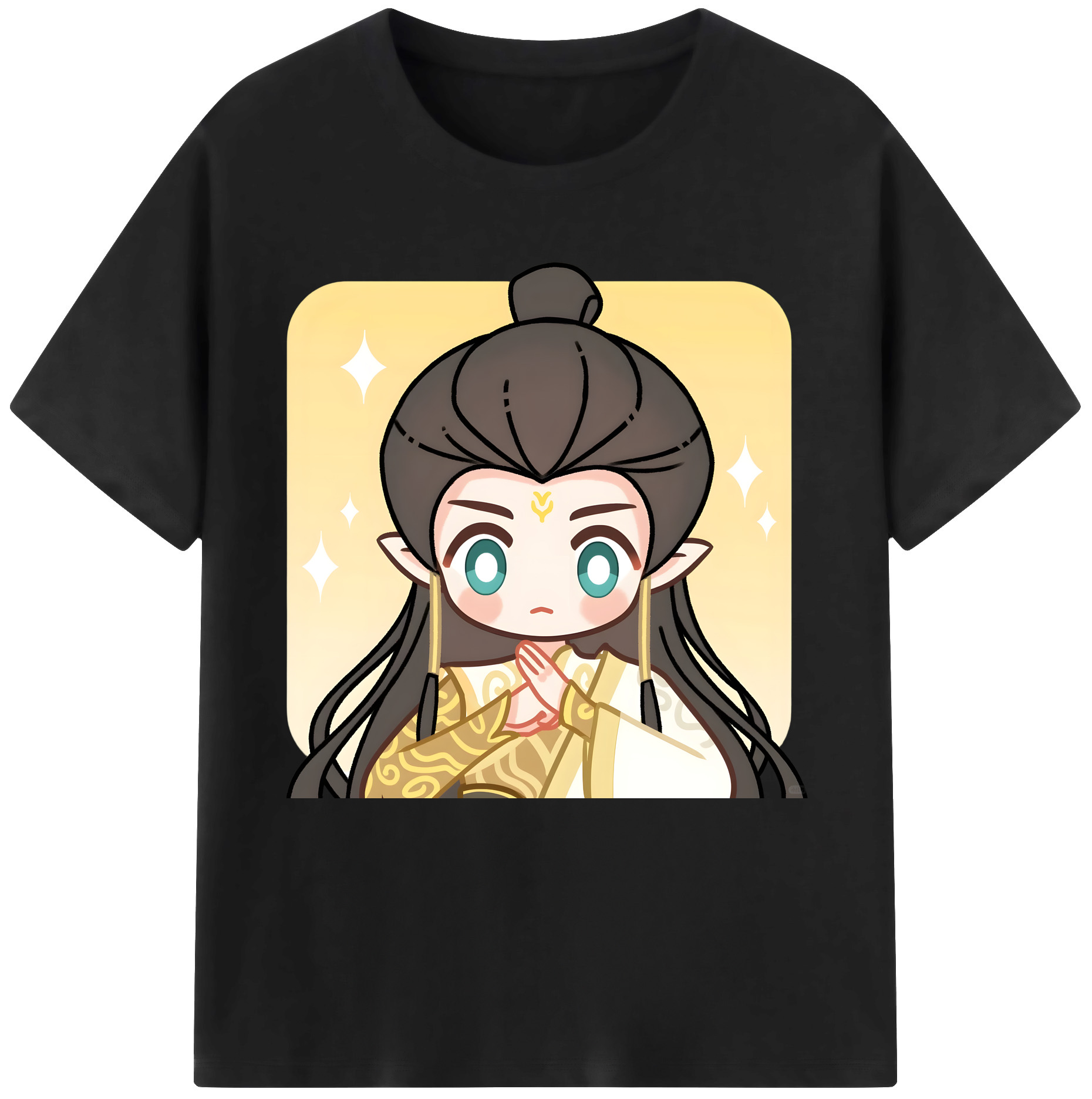 （画像用） Ne Zha 2 ナタ 魔童の大暴れ レディースカジュアルプリントTシャツ（綿100％）