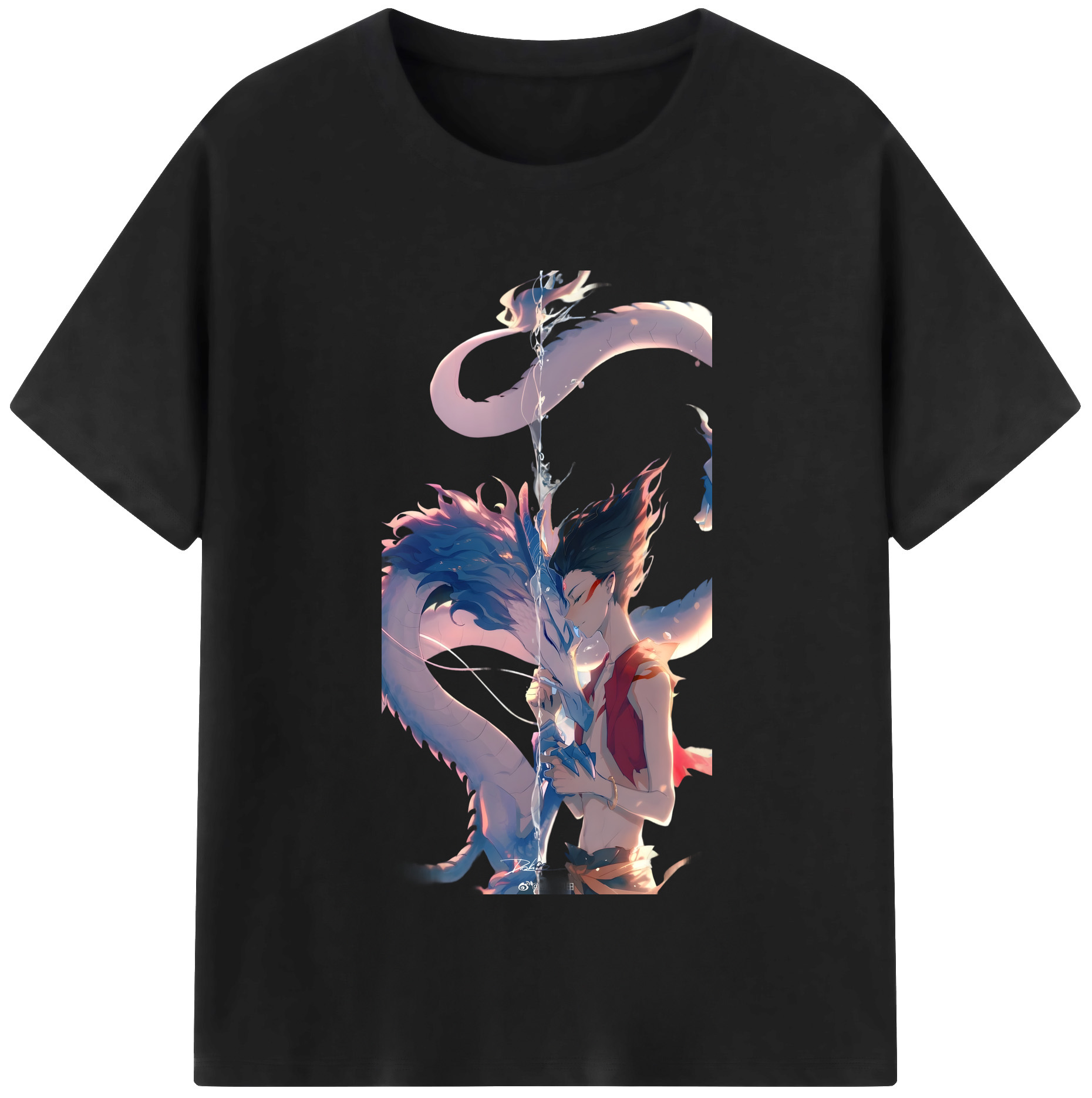 （画像用） Ne Zha 2 ナタ 魔童の大暴れ レディースカジュアルプリントTシャツ（綿100％）