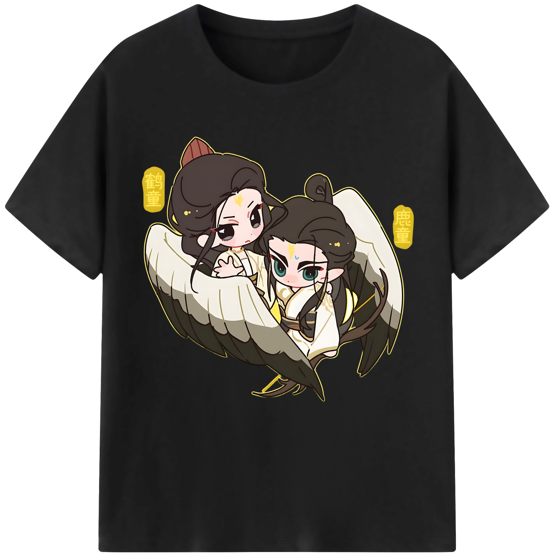 （画像用） Ne Zha 2 ナタ 魔童の大暴れ レディースカジュアルプリントTシャツ（綿100％）