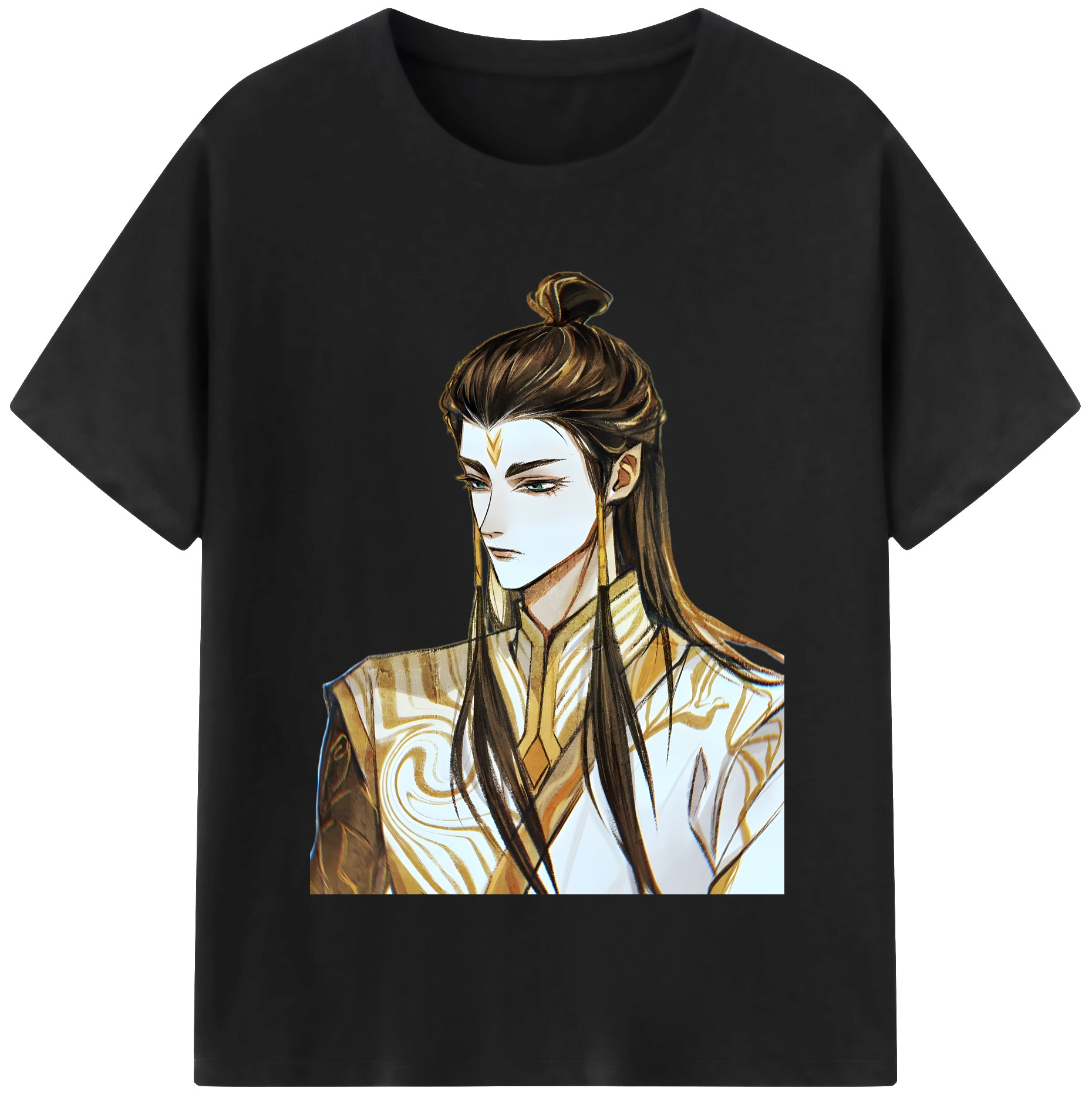 （画像用） Ne Zha 2 ナタ 魔童の大暴れ レディースカジュアルプリントTシャツ（綿100％）