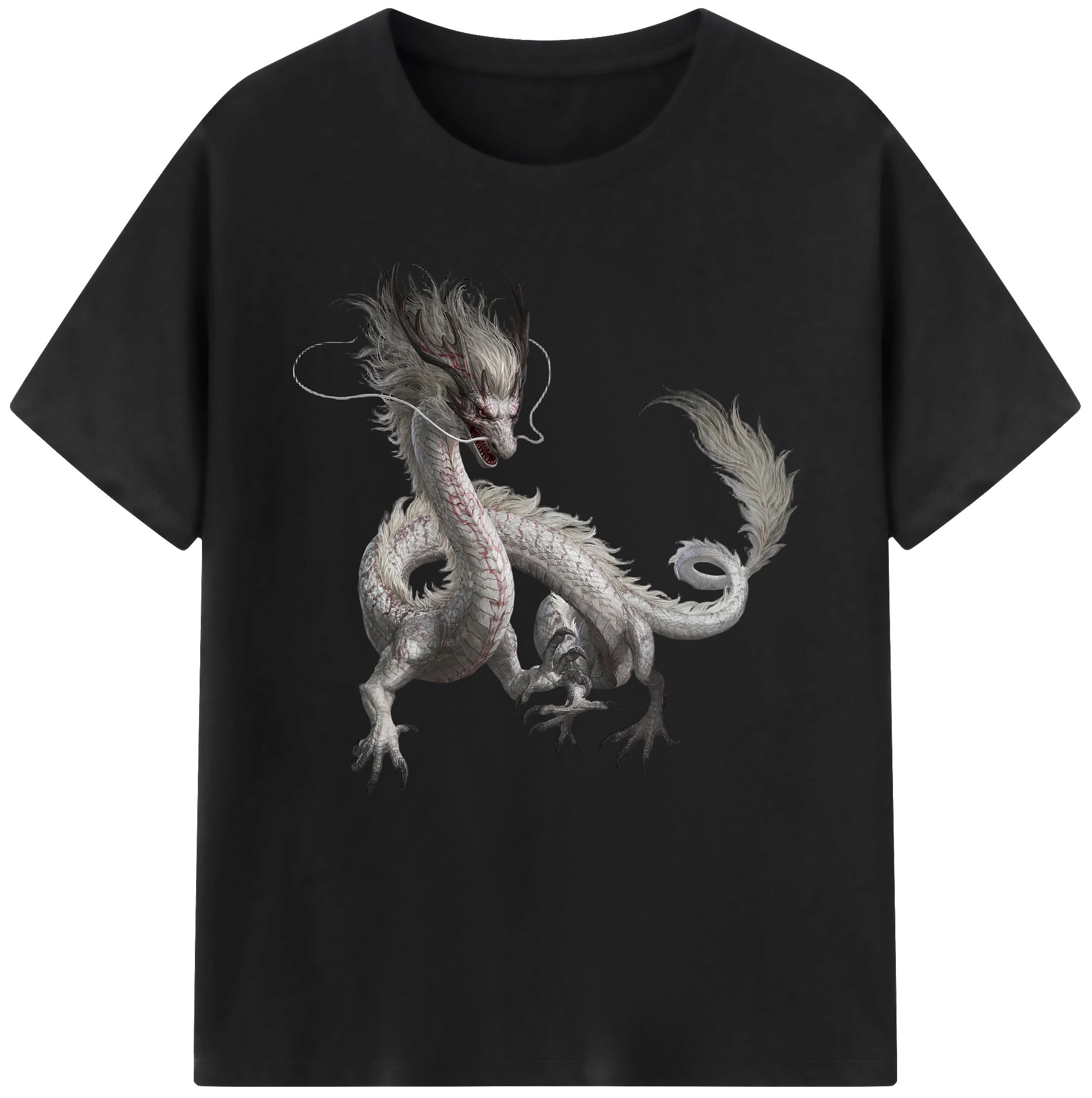 （画像用） Ne Zha 2 ナタ 魔童の大暴れ レディースカジュアルプリントTシャツ（綿100％）