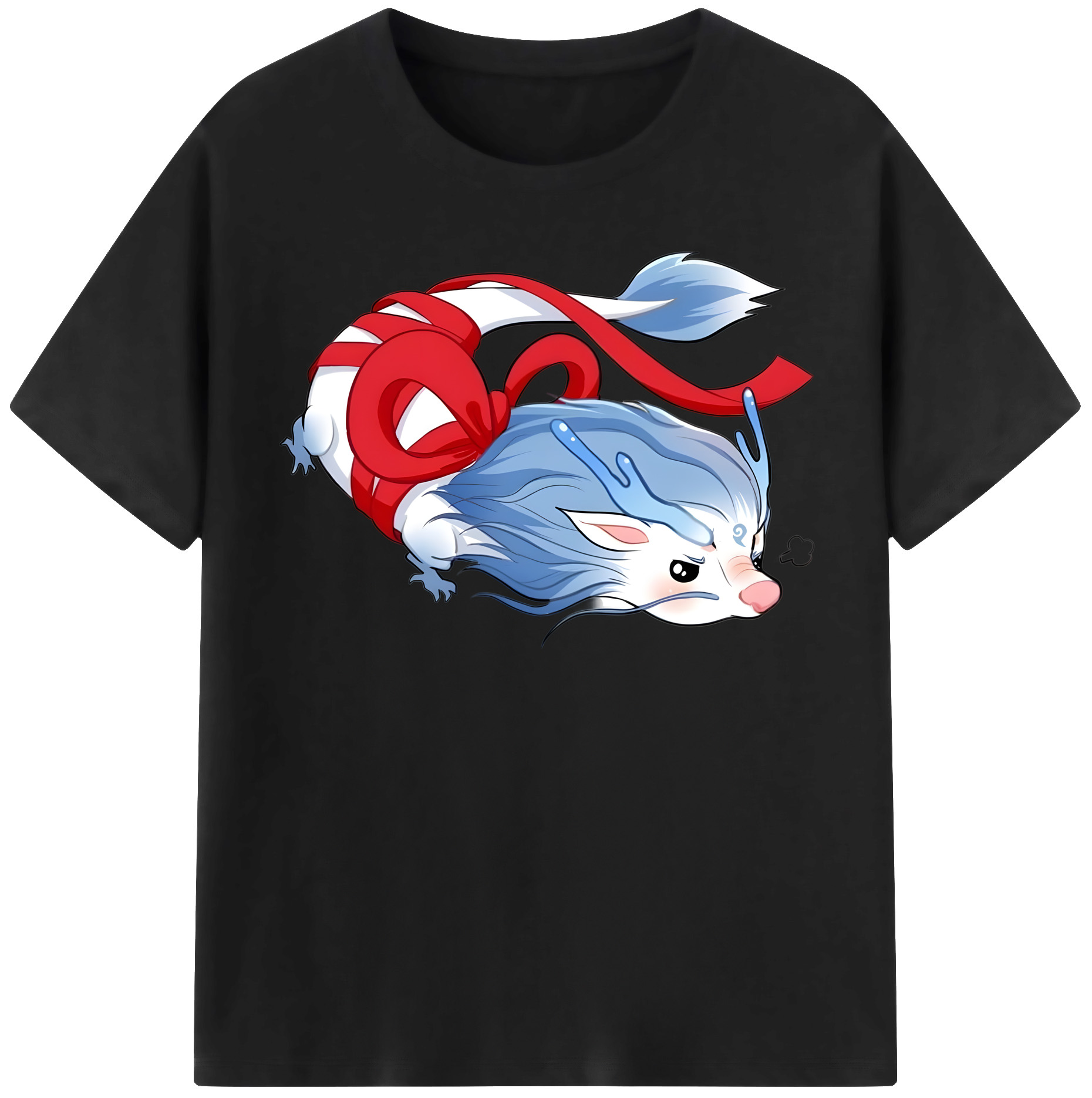 （画像用） Ne Zha 2 ナタ 魔童の大暴れ レディースカジュアルプリントTシャツ（綿100％）