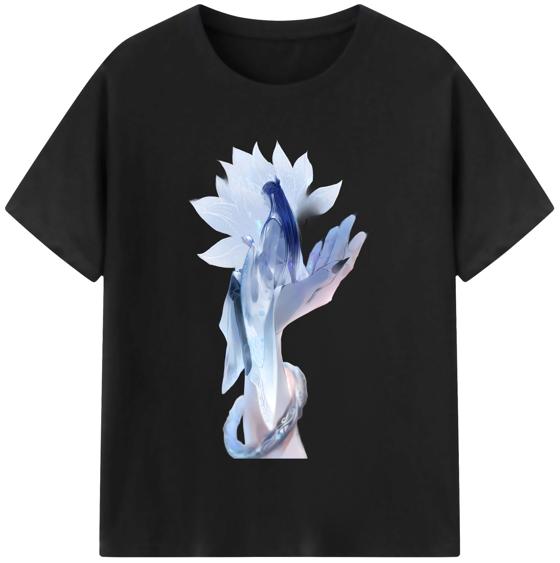 （画像用） Ne Zha 2 ナタ 魔童の大暴れ レディースカジュアルプリントTシャツ（綿100％）