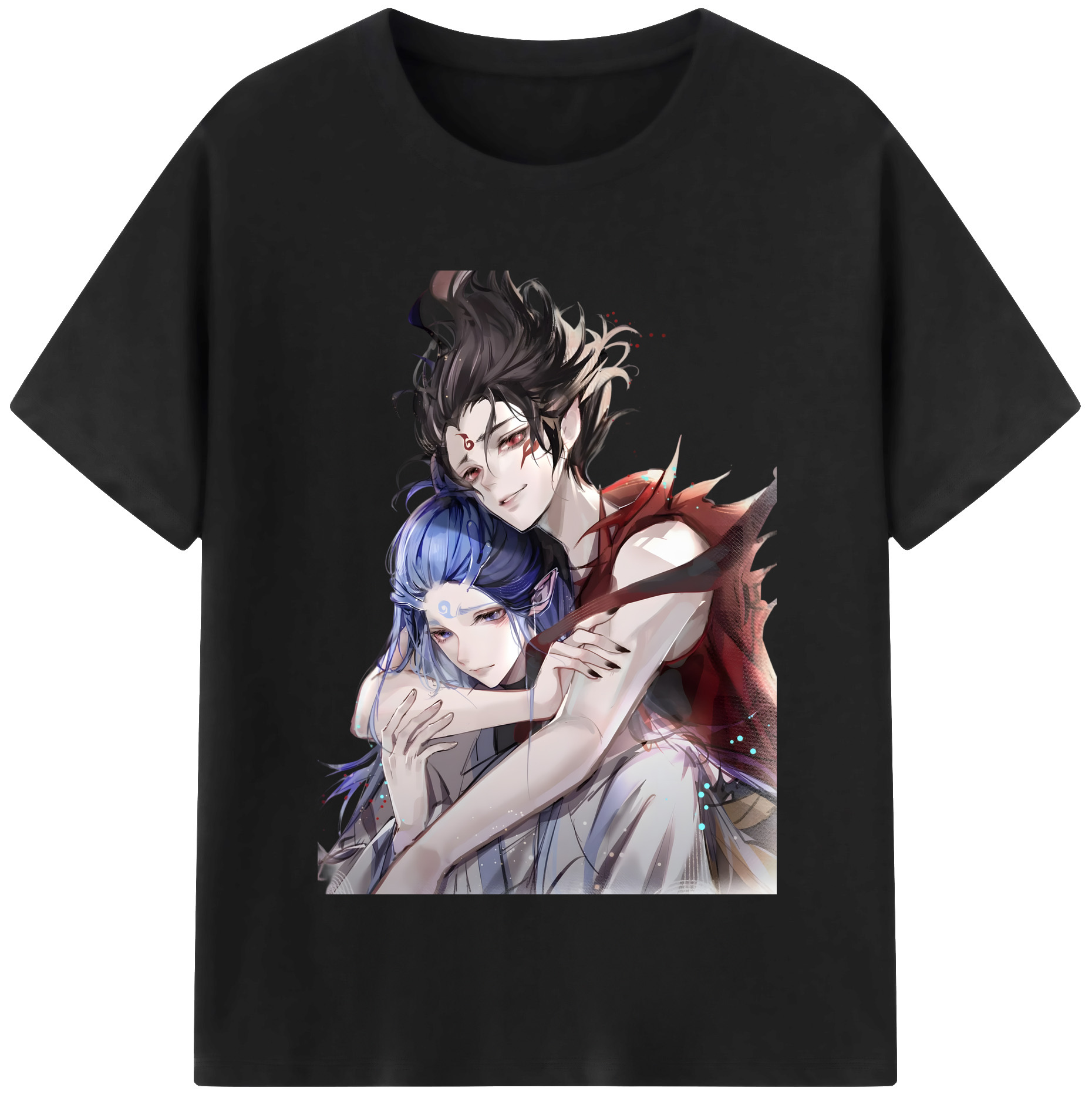 （画像用） Ne Zha 2 ナタ 魔童の大暴れ レディースカジュアルプリントTシャツ（綿100％）