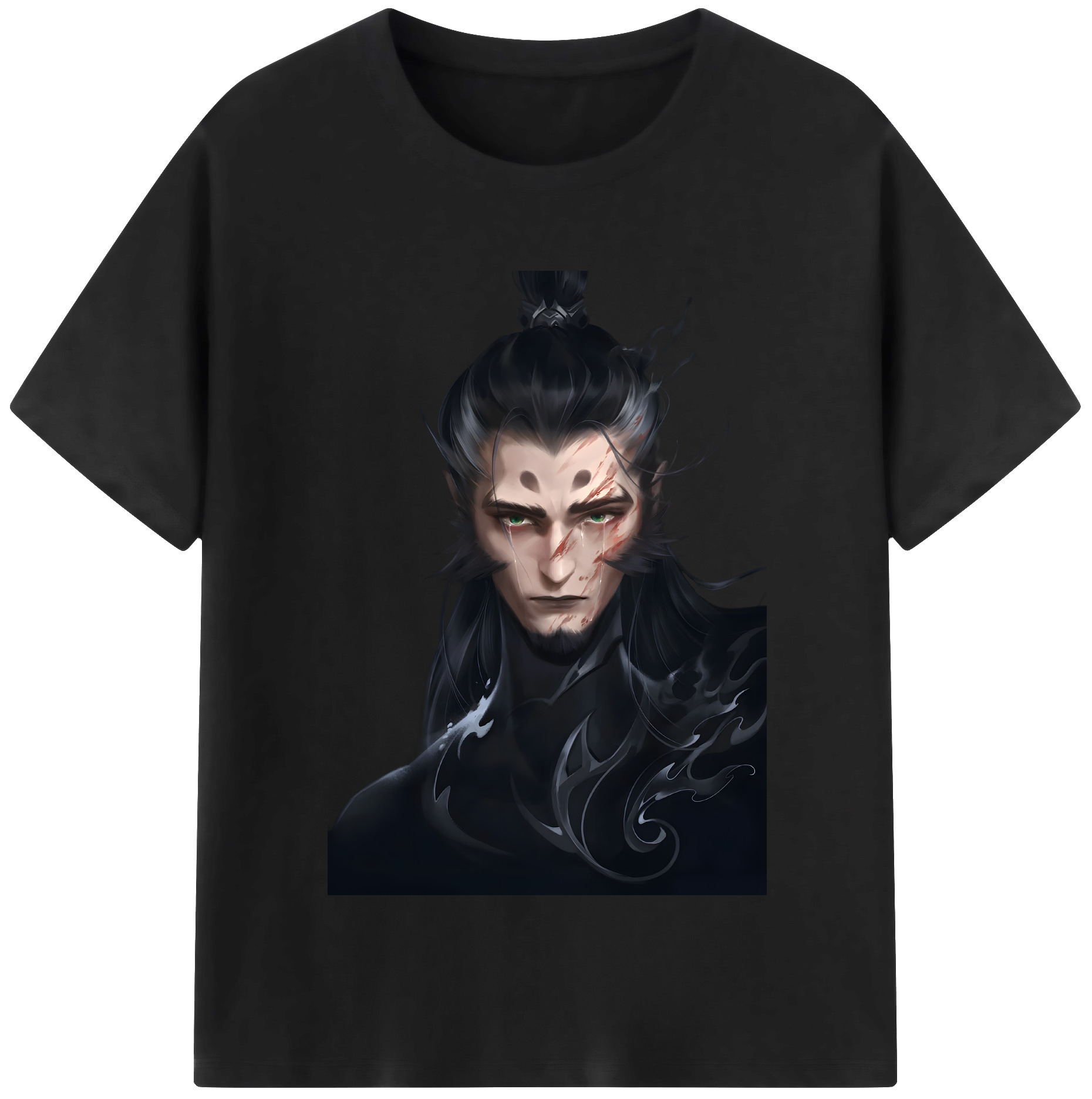 （画像用） Ne Zha 2 ナタ 魔童の大暴れ レディースカジュアルプリントTシャツ（綿100％）