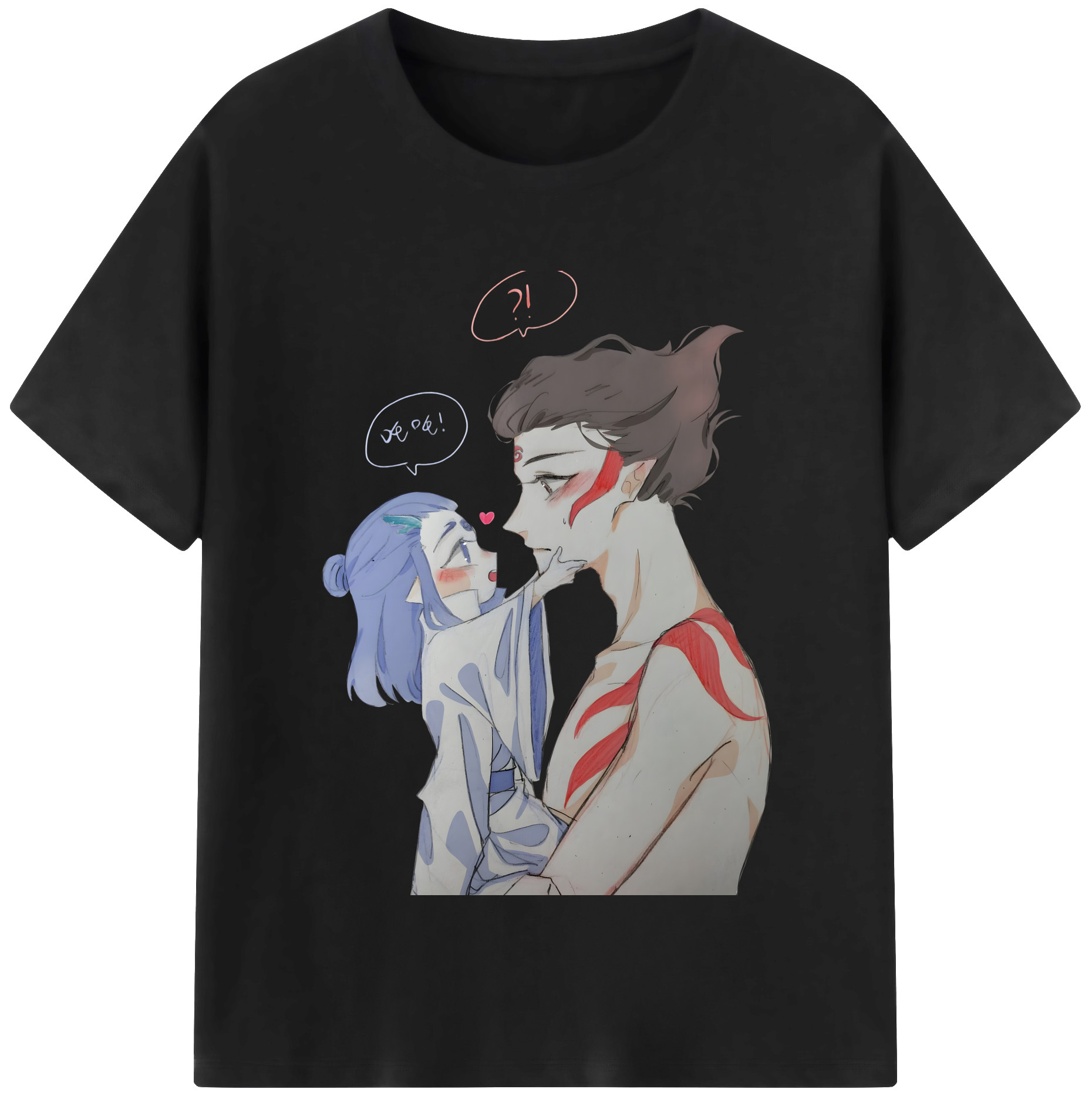 （画像用） Ne Zha 2 ナタ 魔童の大暴れ レディースカジュアルプリントTシャツ（綿100％）