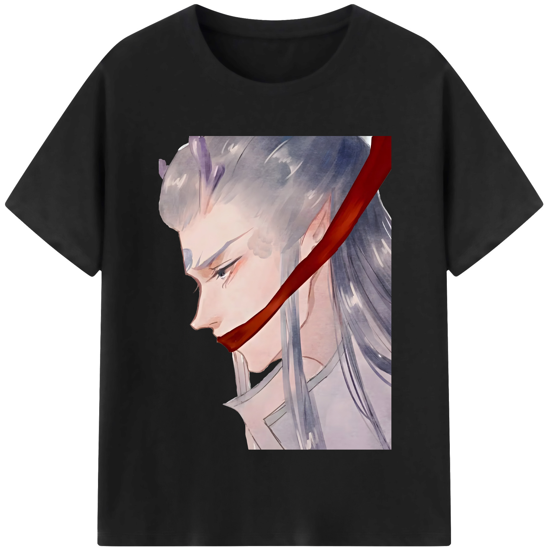 （画像用） Ne Zha 2 ナタ 魔童の大暴れ レディースカジュアルプリントTシャツ（綿100％）