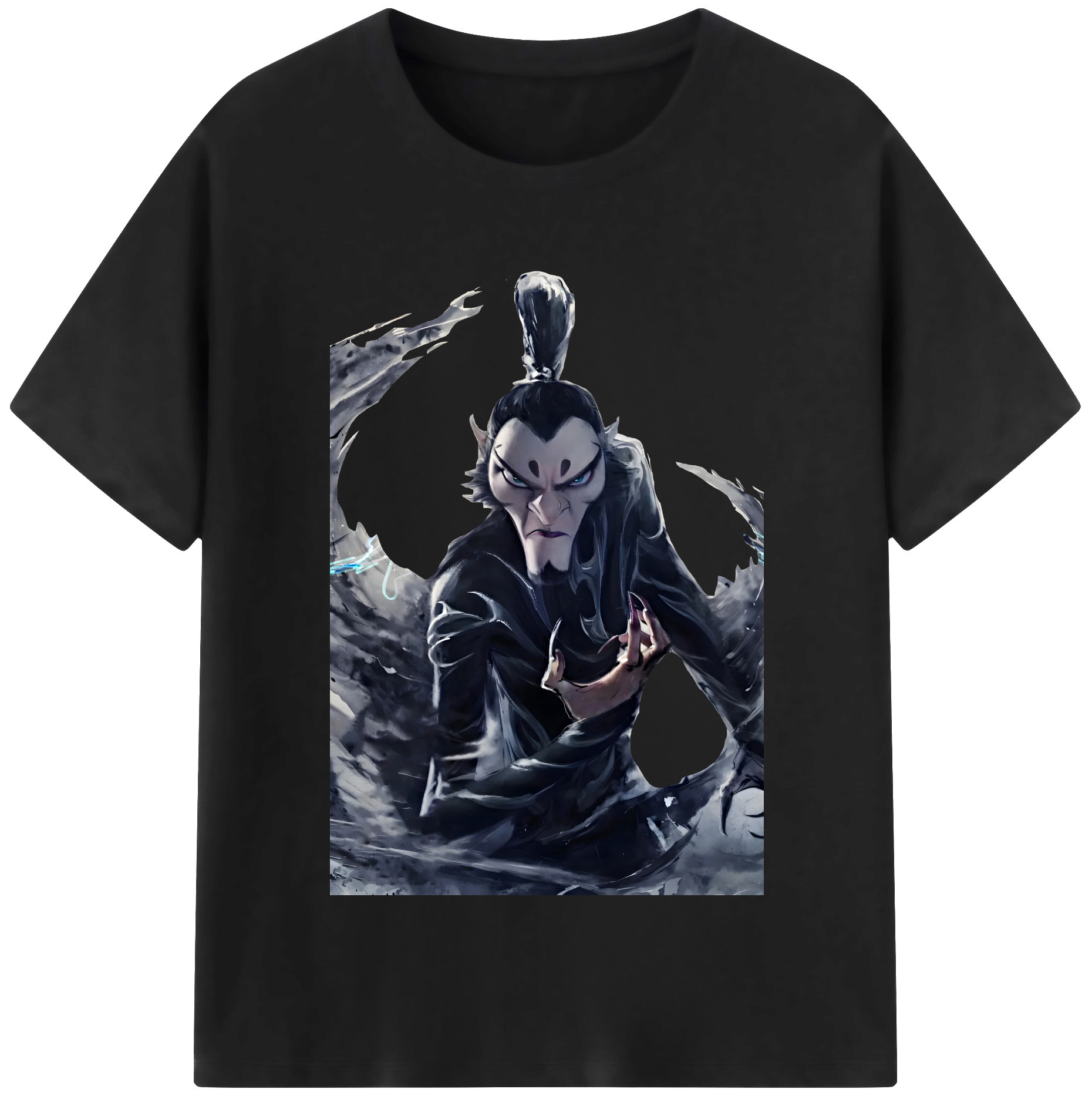 （画像用） Ne Zha 2 ナタ 魔童の大暴れ レディースカジュアルプリントTシャツ（綿100％）